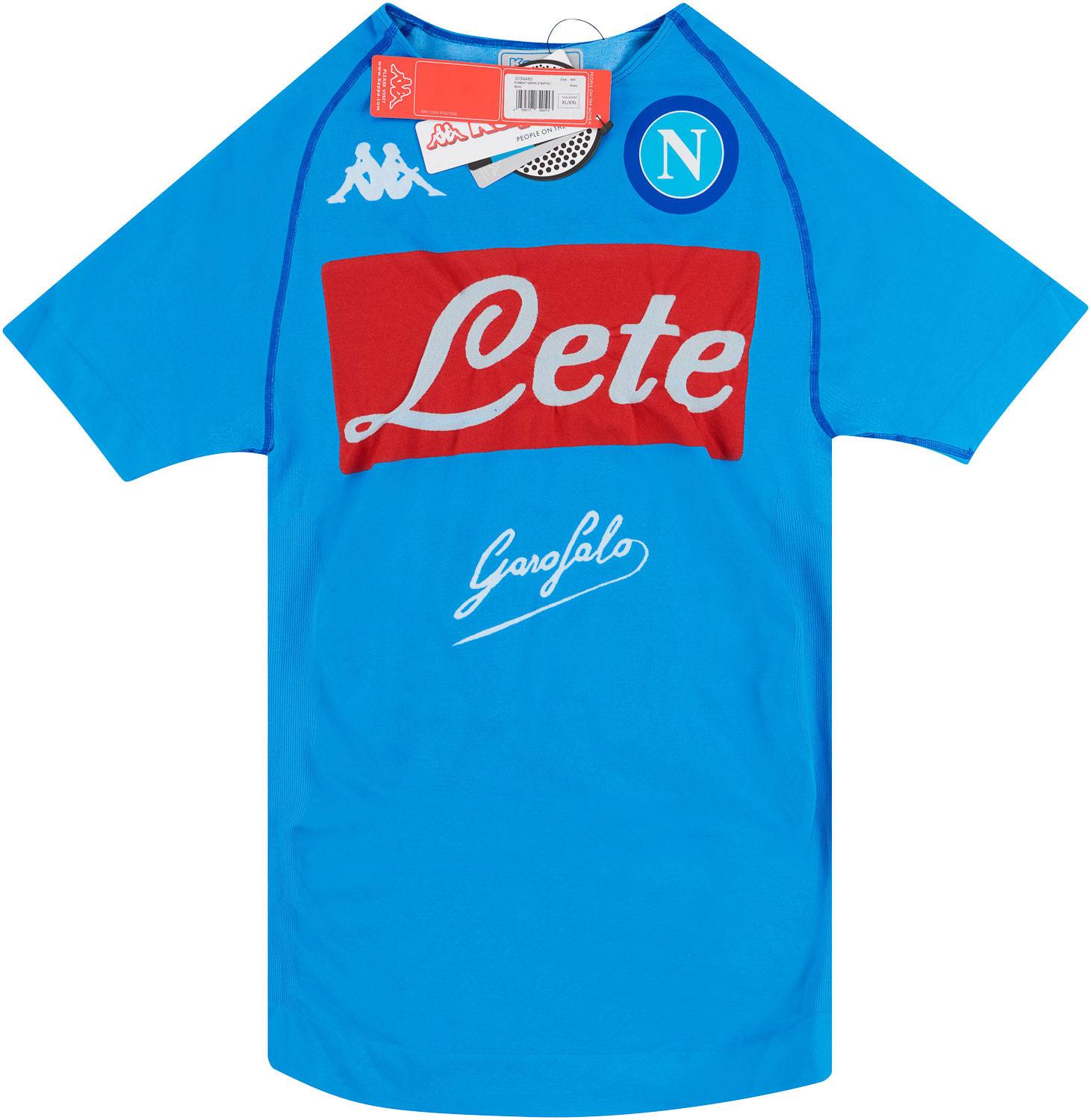 2016-17 Napoli Player Issue Compression Baselayer (XL/XXL)
