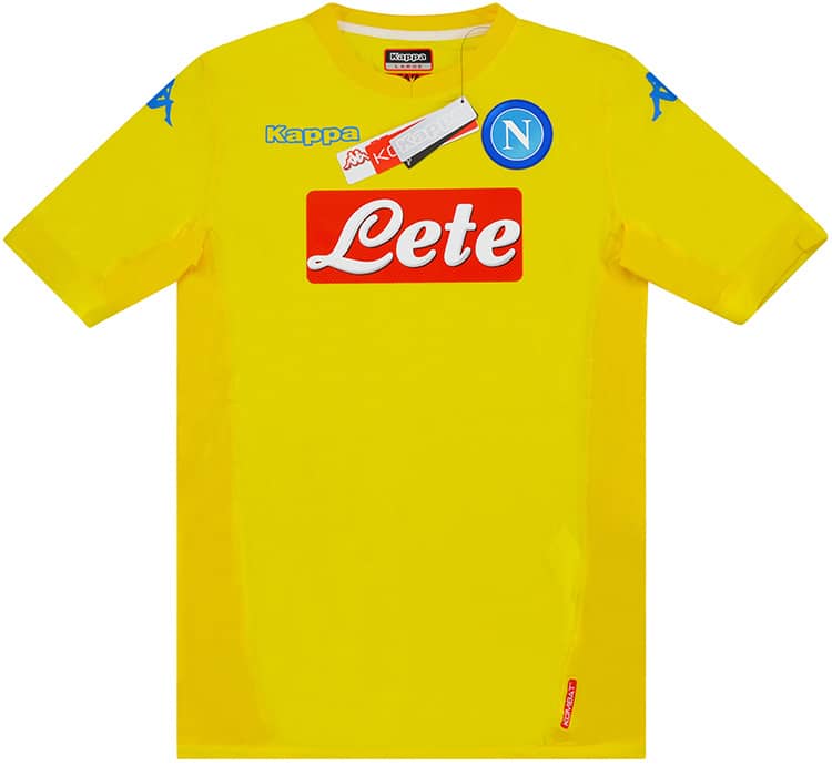 2017-18 Napoli Authentic Away European Shirt