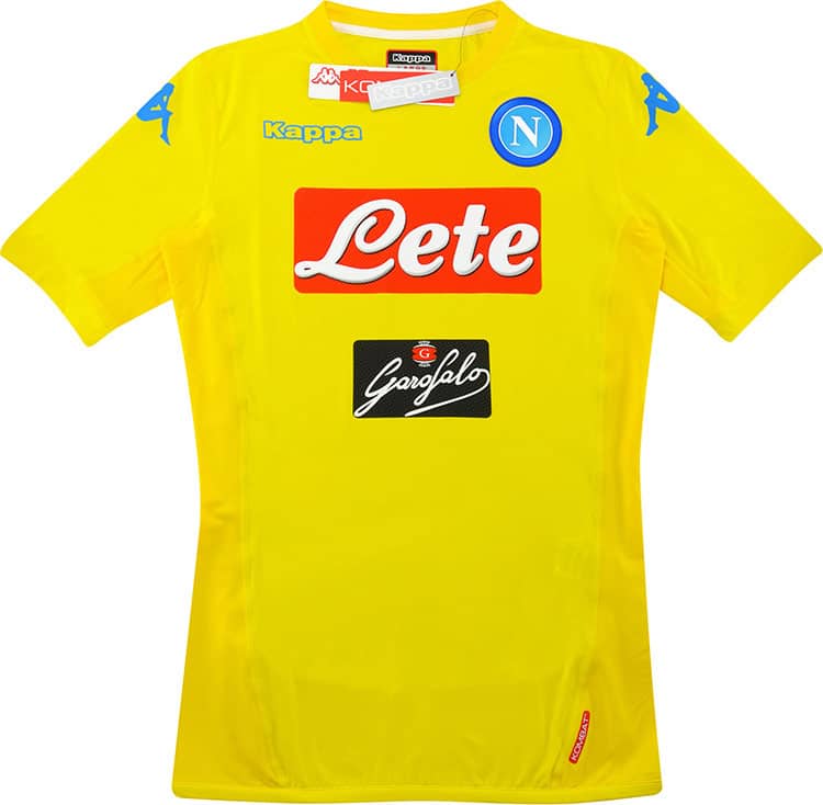 2017-18 Napoli Authentic Away Shirt