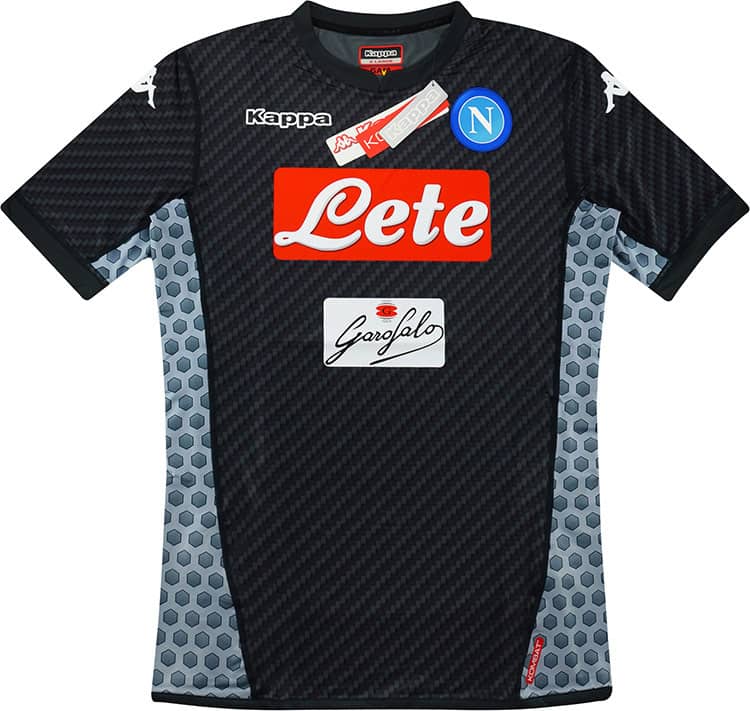 2017-18 Napoli Authentic Fourth Shirt - NEW