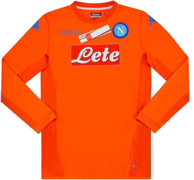 2017-18 Napoli Authentic GK European Away Shirt (XL)