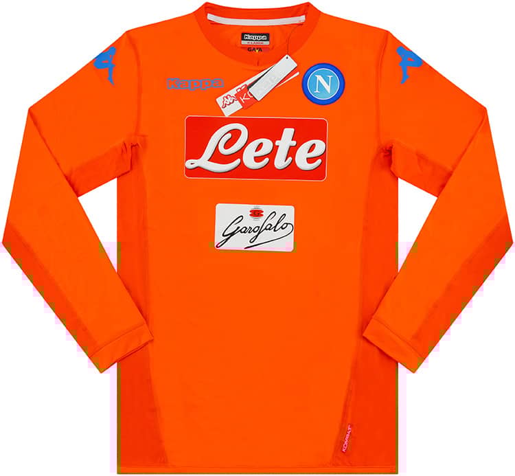 2017-18 Napoli Authentic GK Away Shirt (XL)