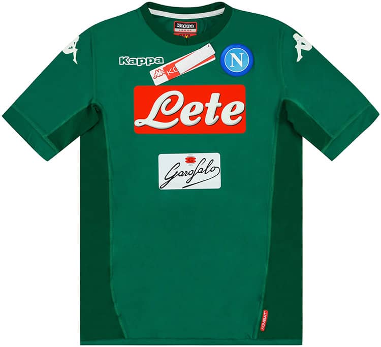 2017-18 Napoli Authentic GK Home S/S Shirt - NEW