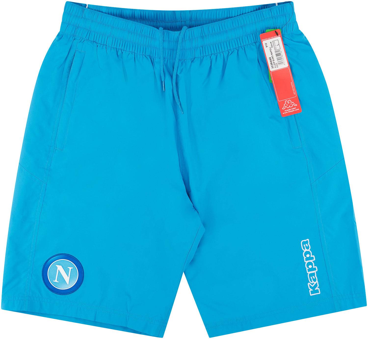 2017-18 Napoli Kappa European Training Woven Shorts - NEW