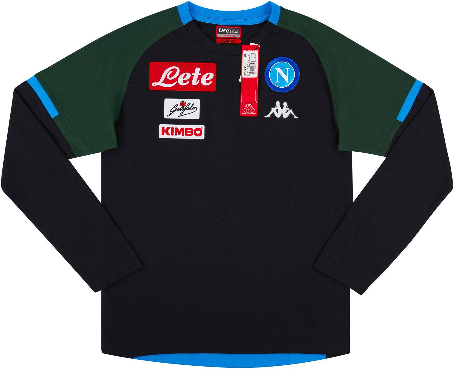 2017-18 Napoli Kappa Leisure L/S Tee