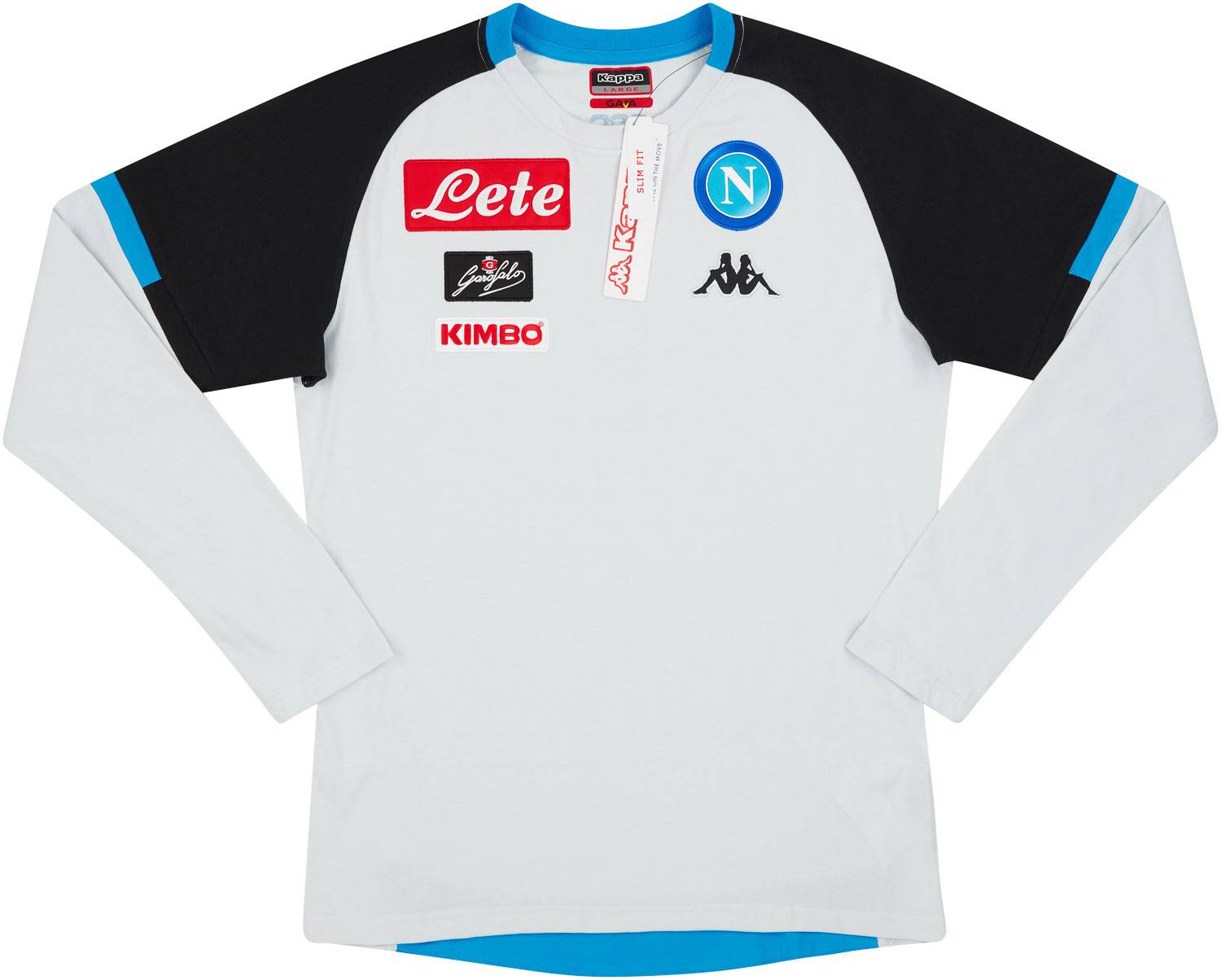 2017-18 Napoli Kappa Leisure L/S Tee - NEW