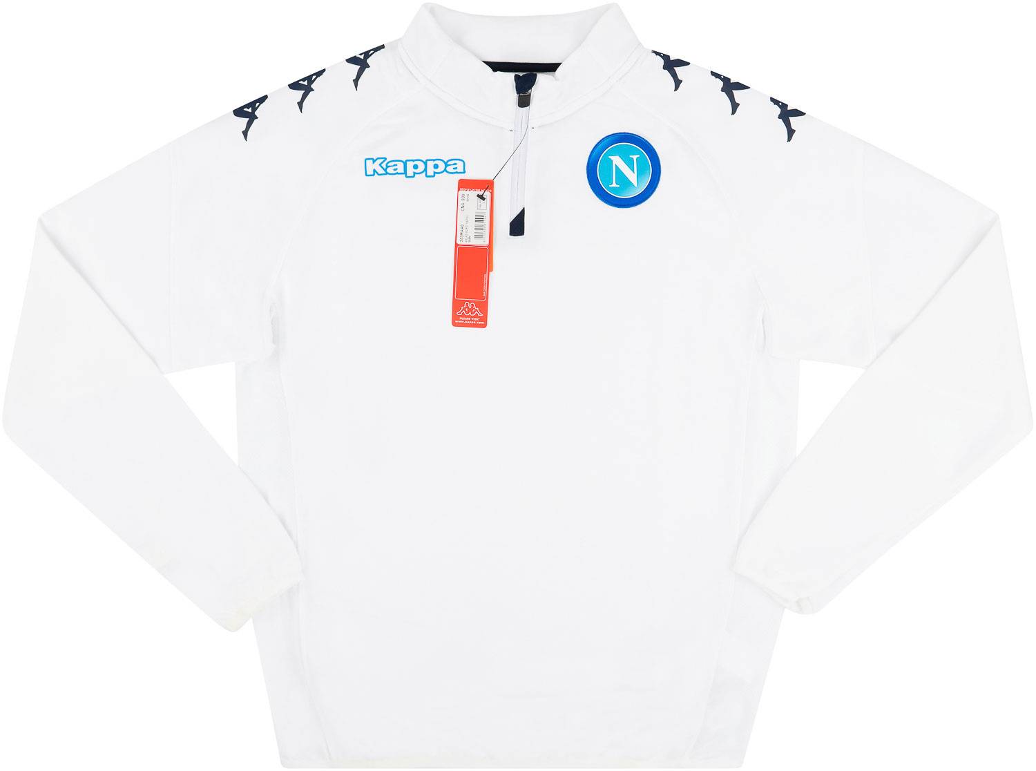 2017-18 Napoli Kappa 1/2 Zip Training Top - NEW