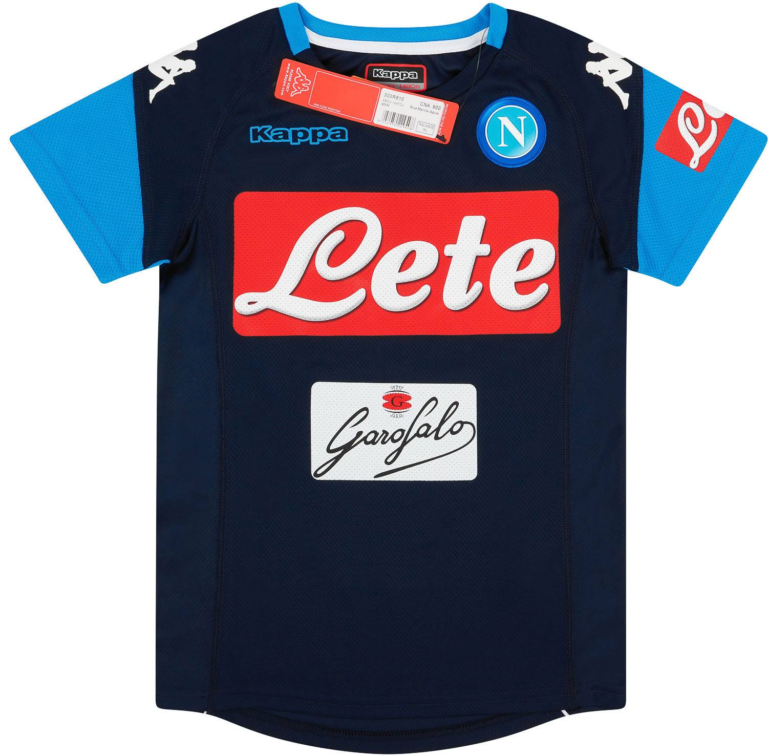 2017-18 Napoli Kappa Training Shirt (KIDS)