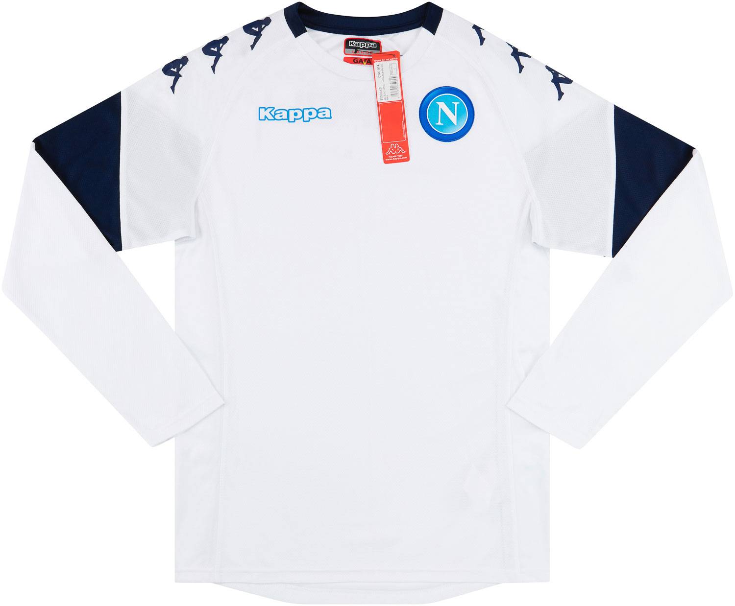2017-18 Napoli Kappa Training L/S Shirt - NEW