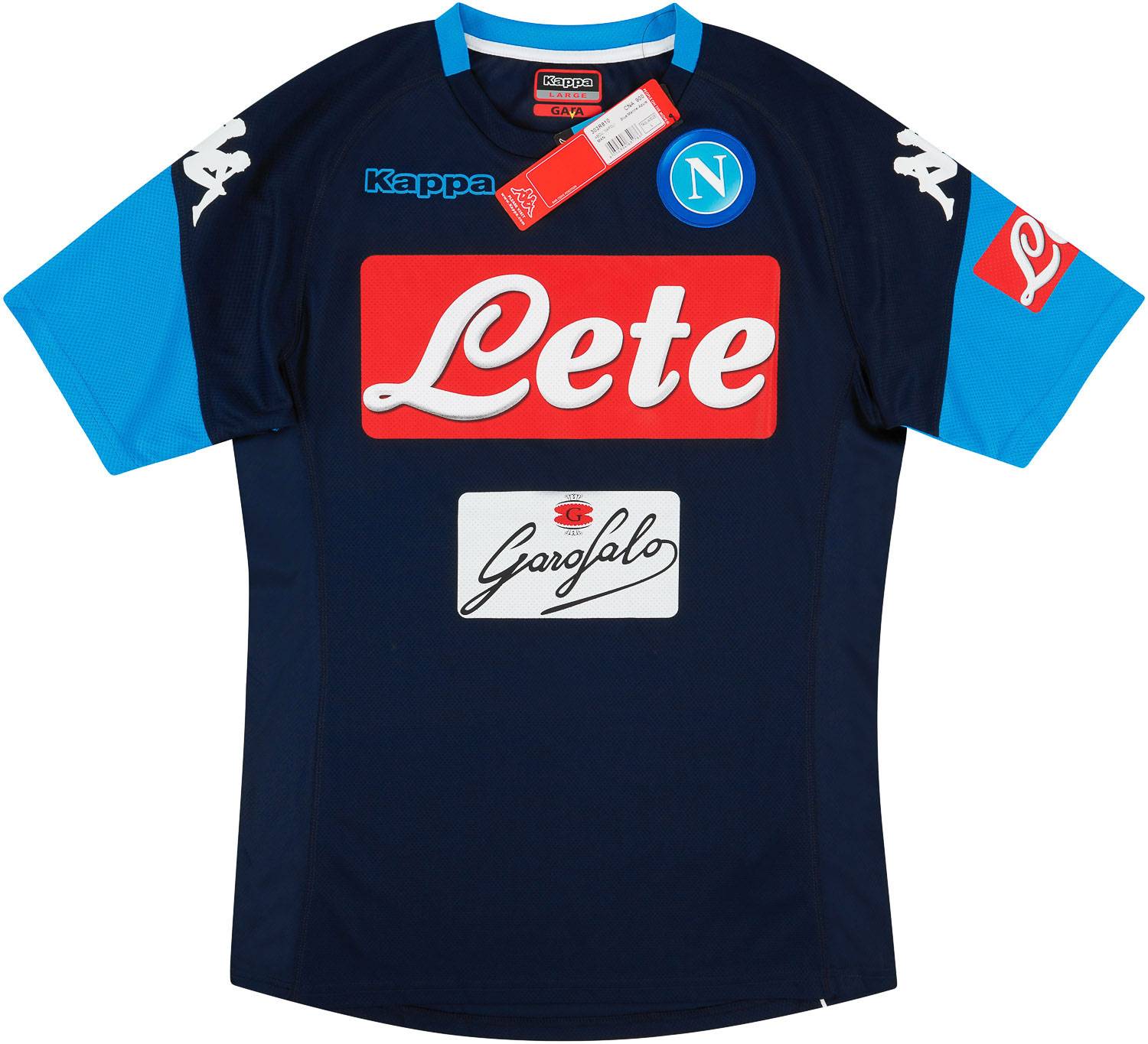 2017-18 Napoli Kappa Training Shirt