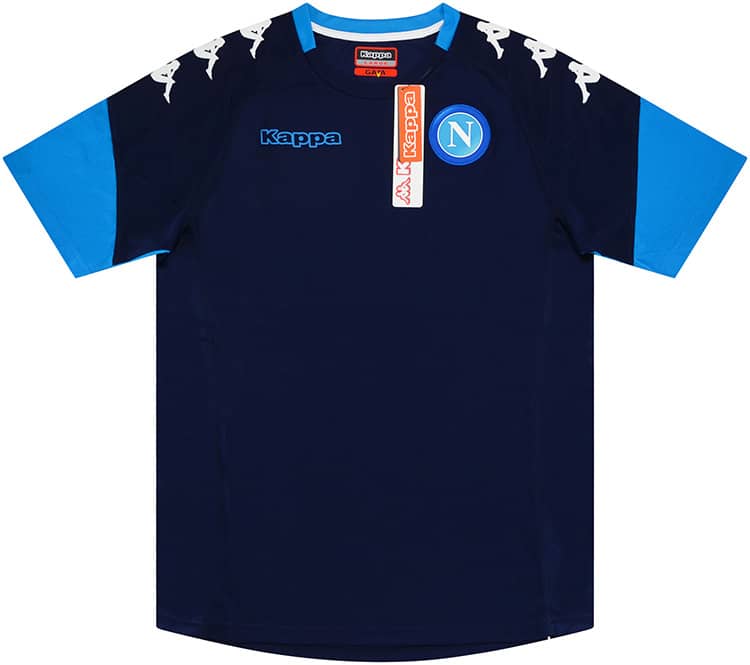 2017-18 Napoli Kappa Training Shirt - NEW