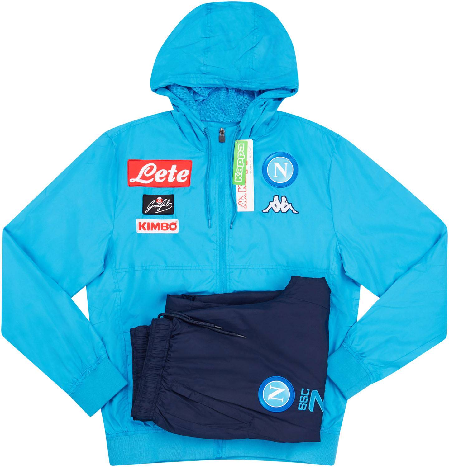 2017 18 Napoli Kappa Training Woven Tracksuit NEW