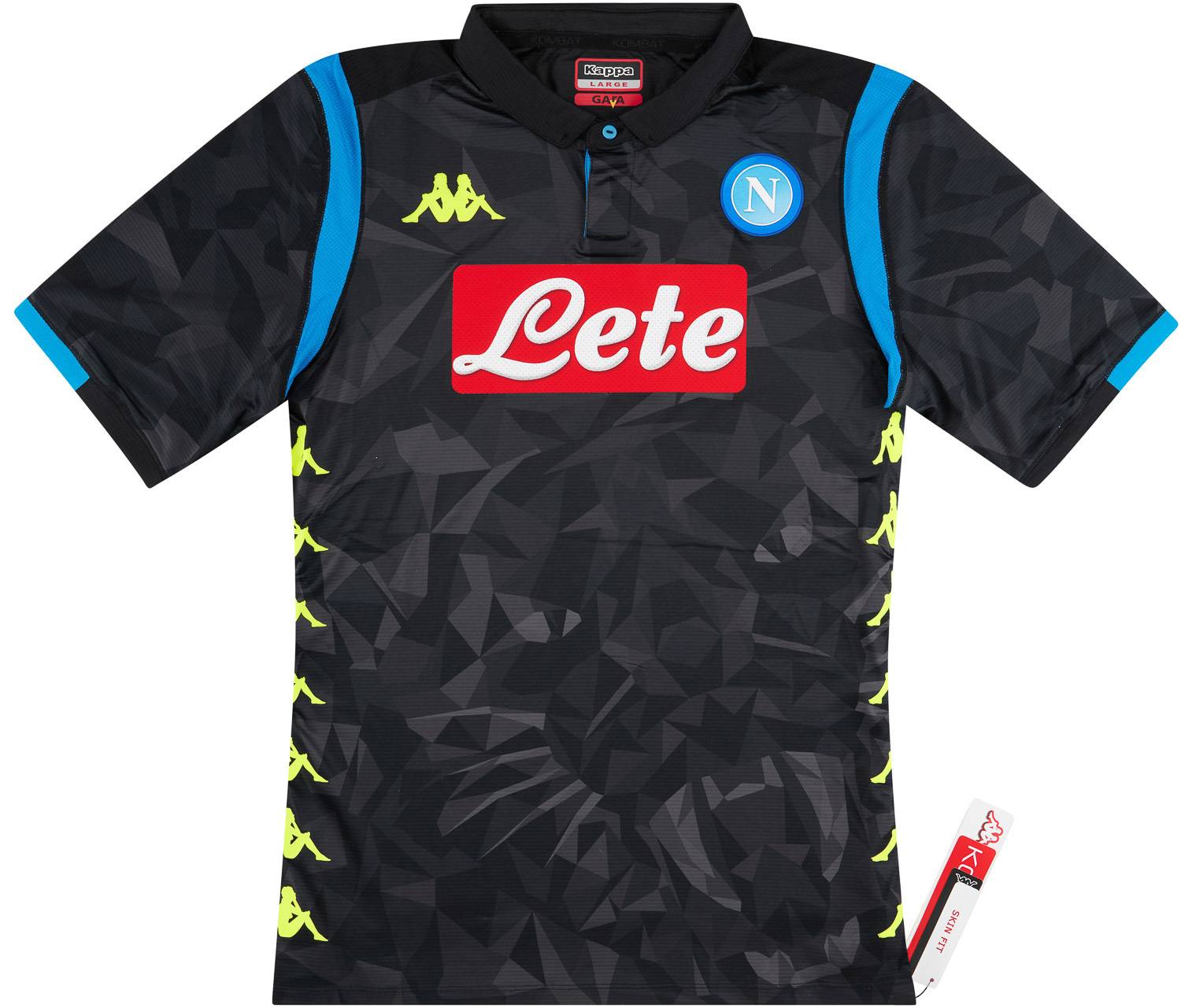 2018-19 Napoli Authentic Away European Shirt