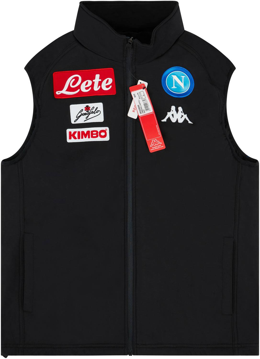2018-19 Napoli Kappa Training Gilet - NEW