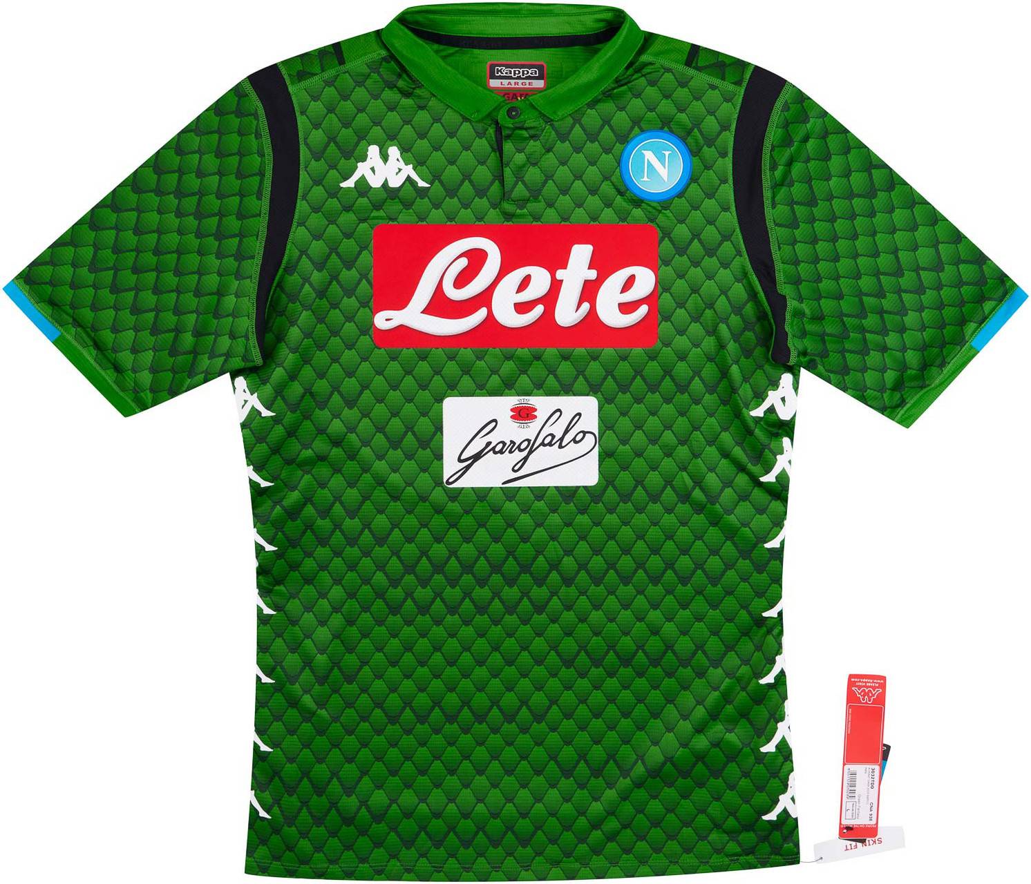 2018-19 Napoli Authentic GK S/S Shirt - NEW