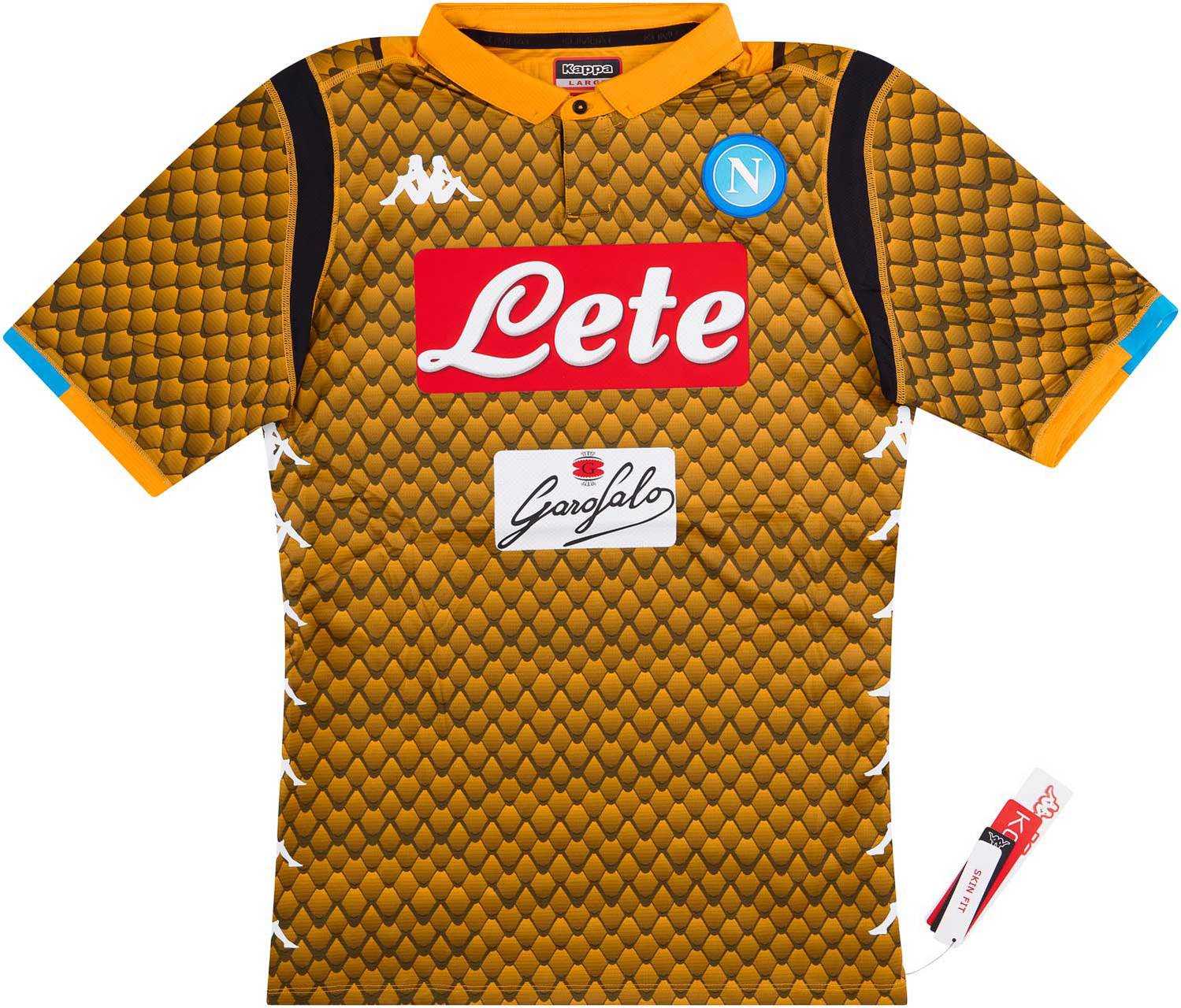2018-19 Napoli Authentic GK S/S Shirt