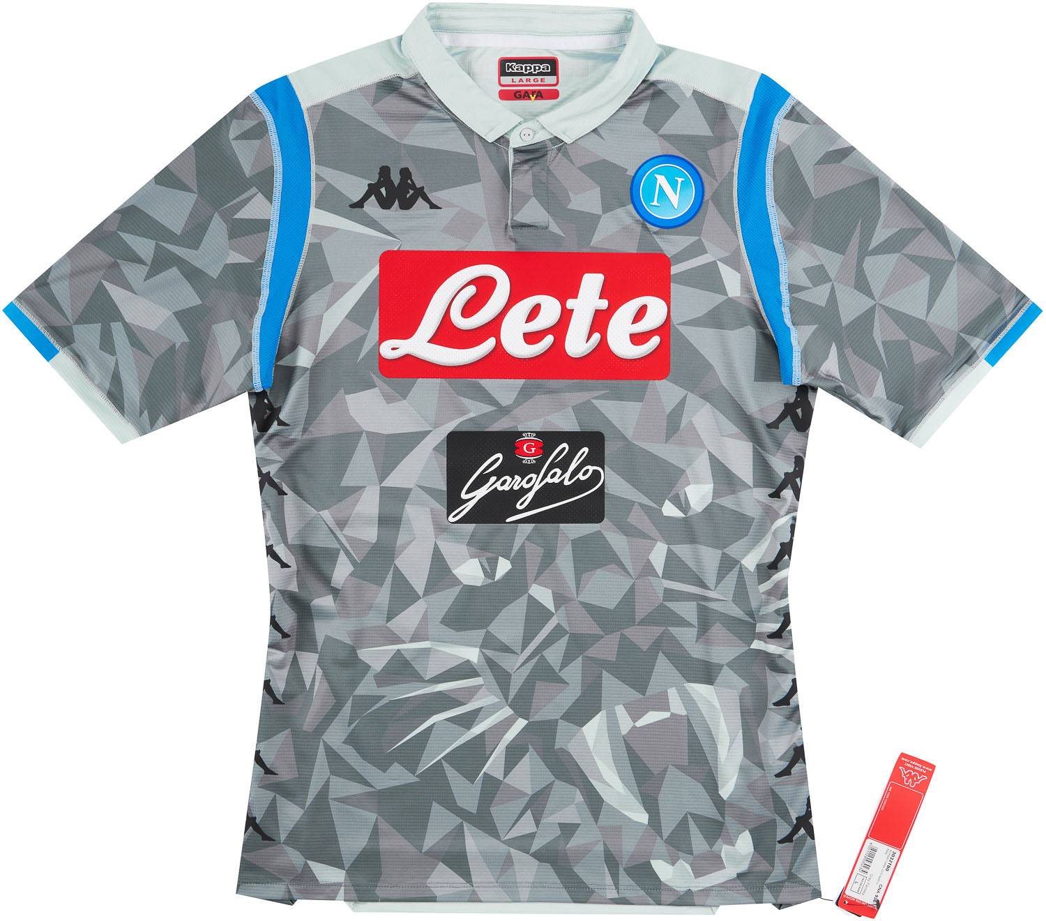2018-19 Napoli Authentic Third Shirt - NEW