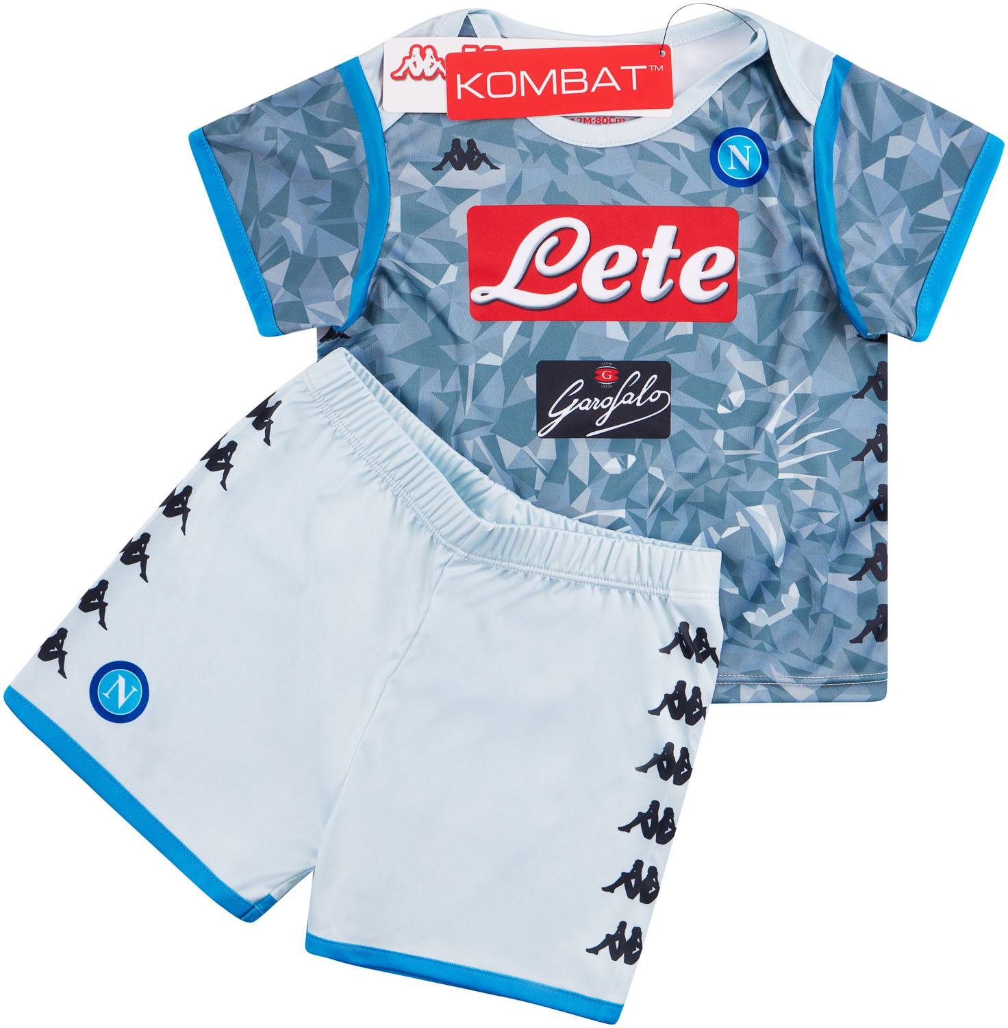 2018-19 Napoli Third Shirt & Shorts Kit - NEW - (BABY)