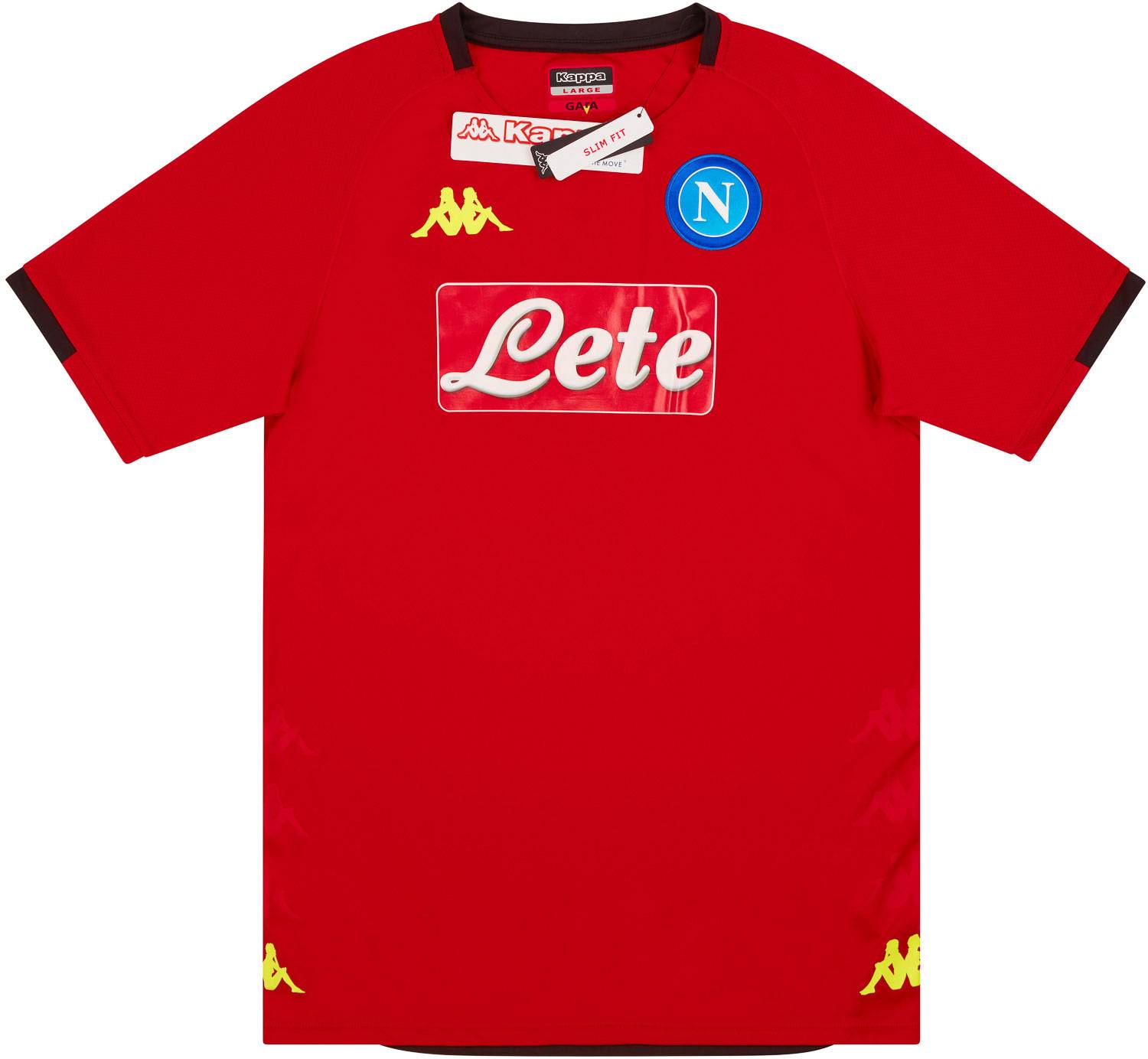 2018 19 Napoli Kappa Training Shirt