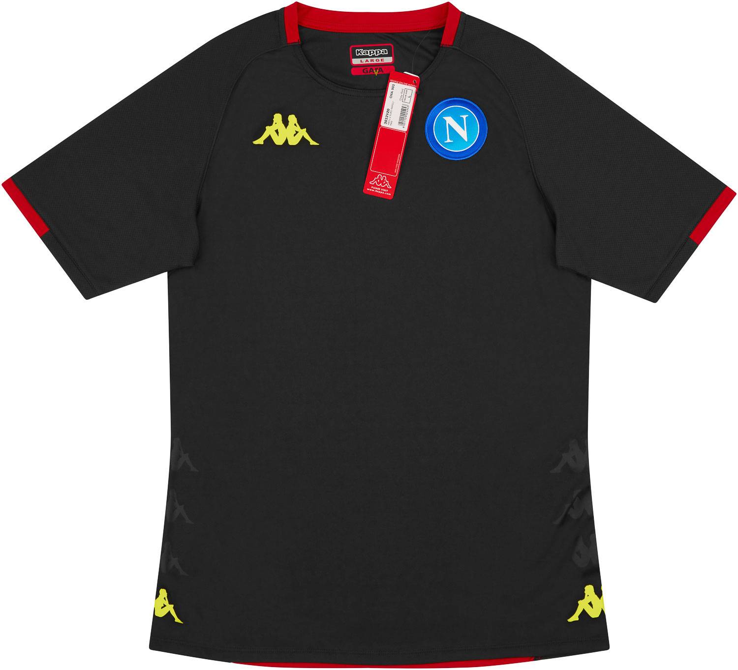 2018 19 Napoli Kappa Training Shirt NEW