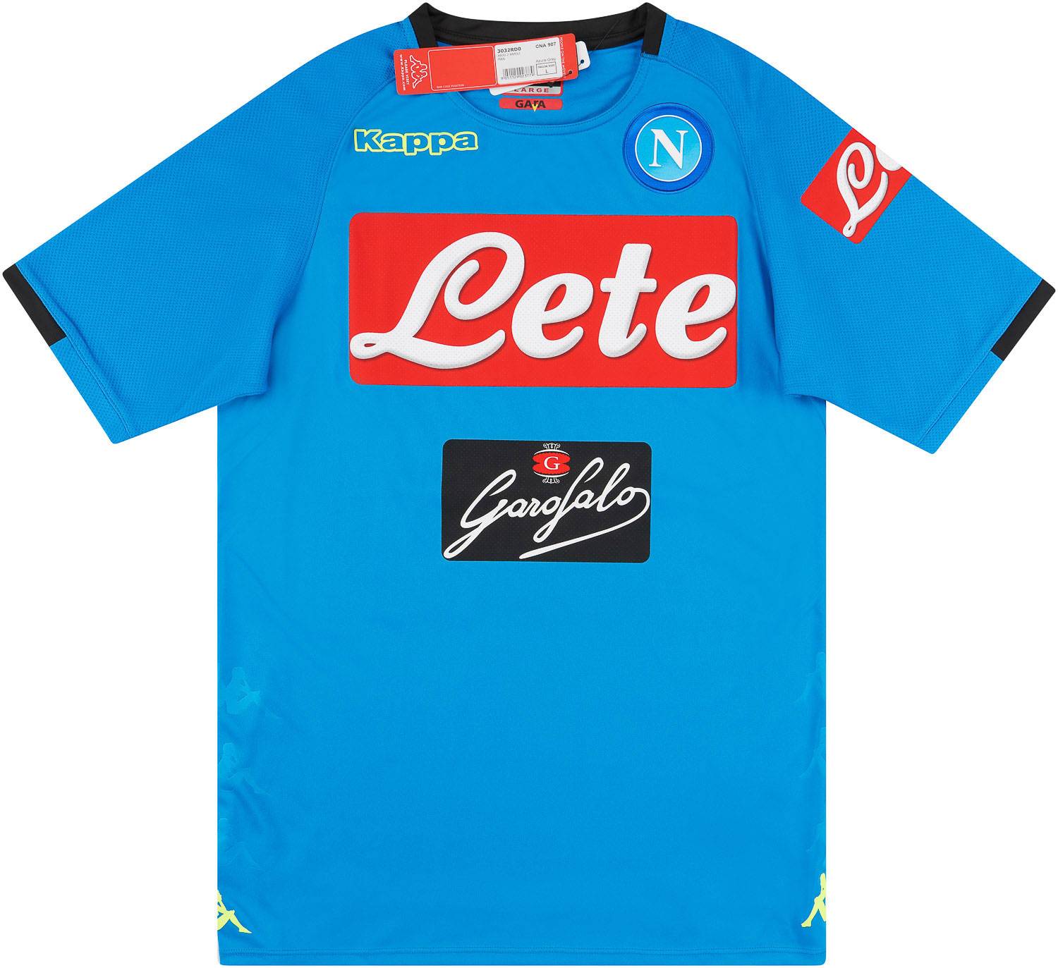2018-19 Napoli Kappa Training Shirt - NEW