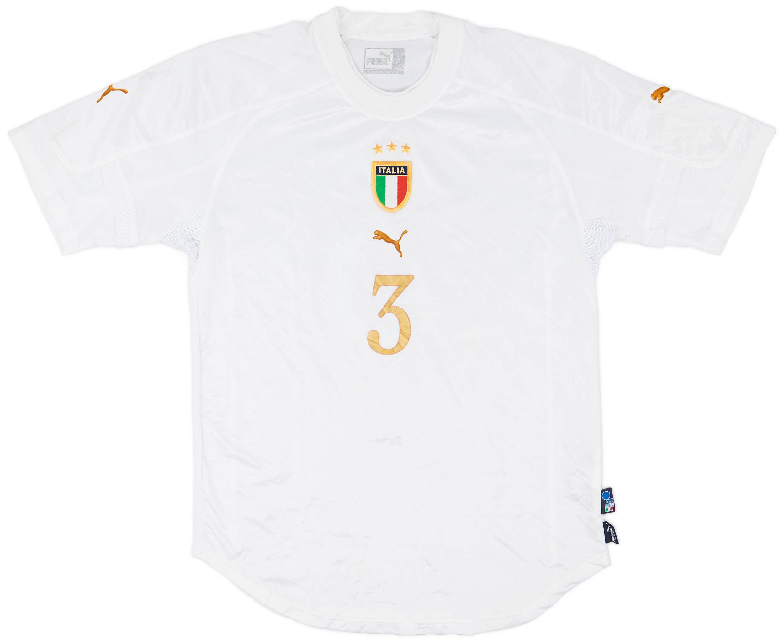 2004-06 Italy Away Shirt #3 - 6/10 - (L)