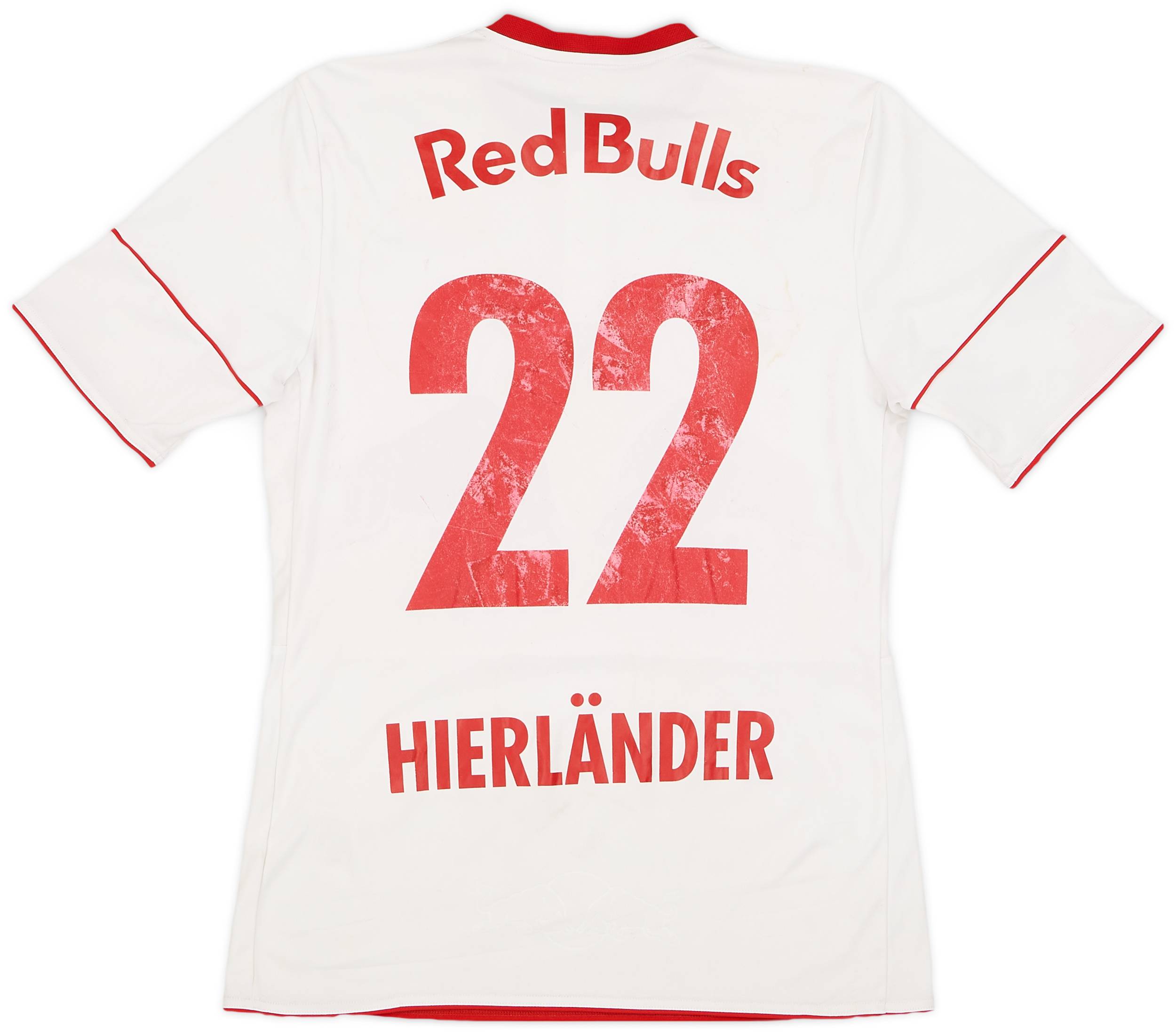 2011-12 Red Bull Salzburg Home Shirt Hierländer #22 - 5/10 - (S)