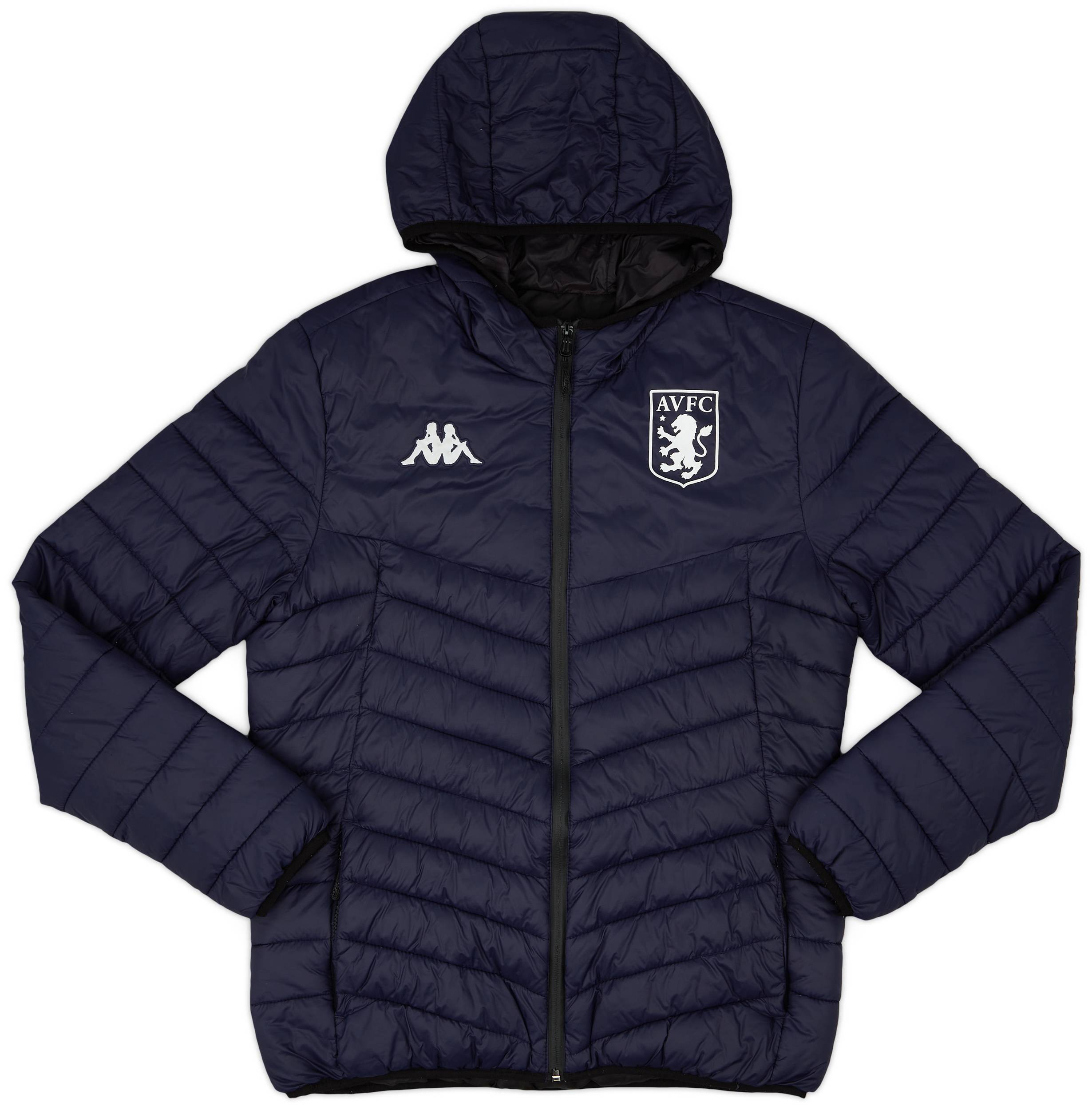 2019-20 Aston Villa Kappa Padded Bench Coat - 8/10 - (M)