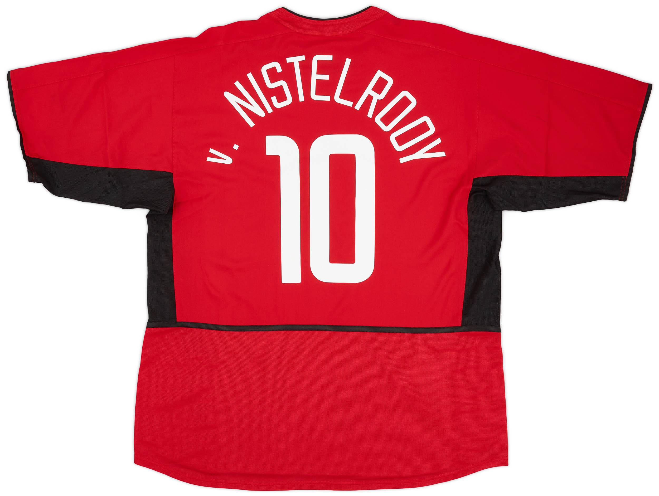 2002-04 Manchester United Home Shirt v.Nistelrooy #10 (XL)