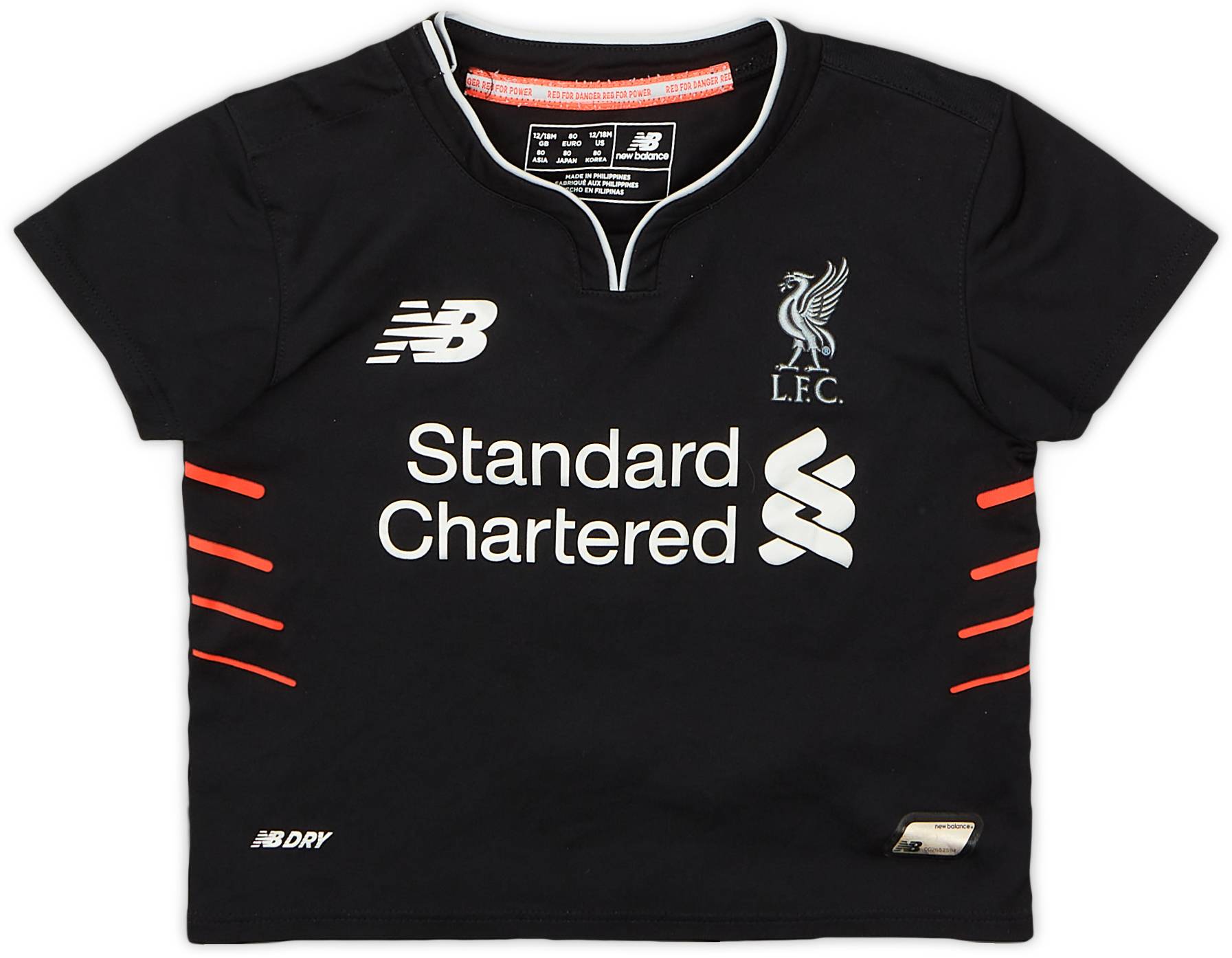 2016-17 Liverpool Away Shirt #1 - 9/10 - (Baby)
