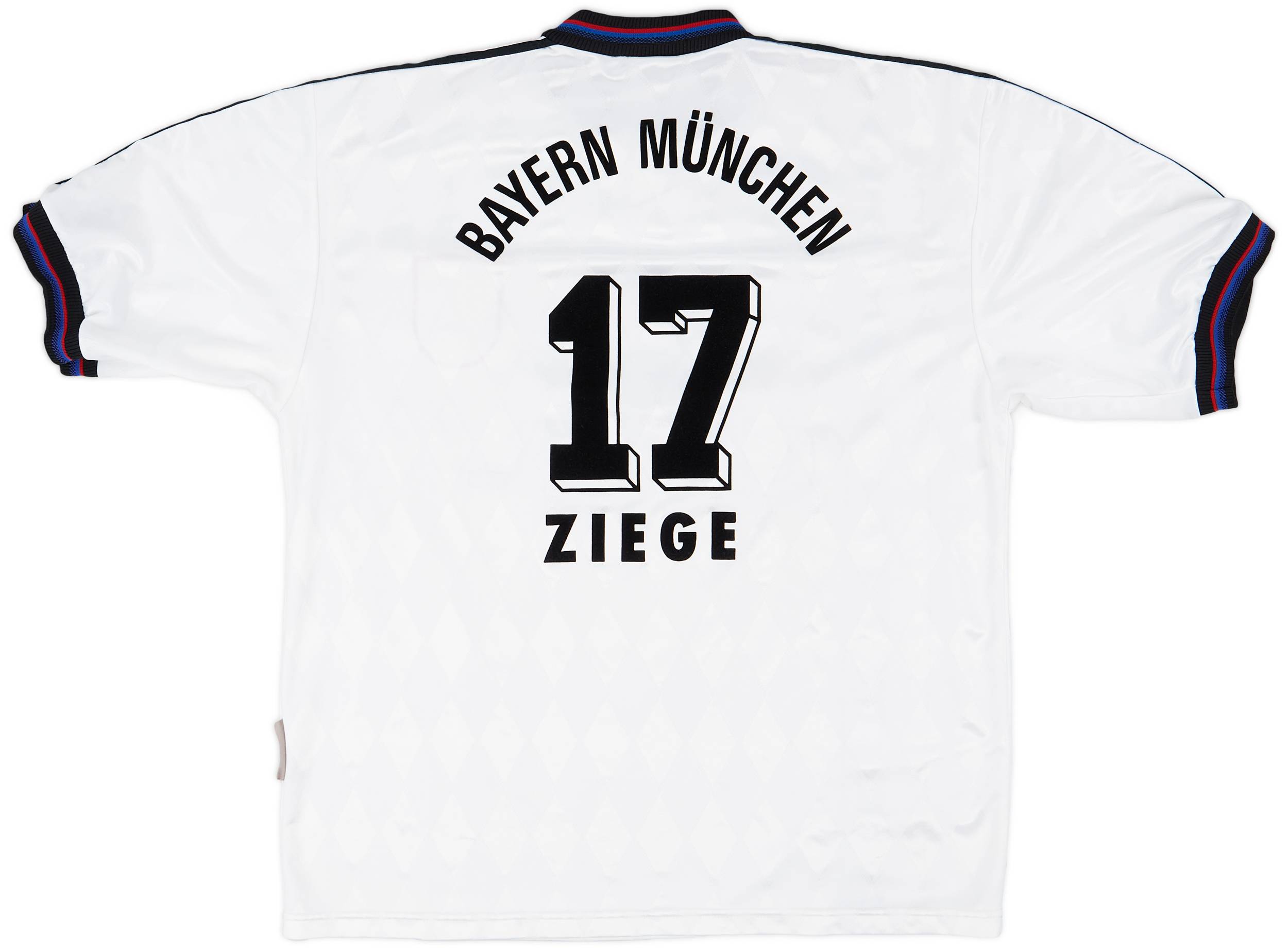 1996-98 Bayern Munich Away Shirt Ziege #17 - 9/10 - (XL)