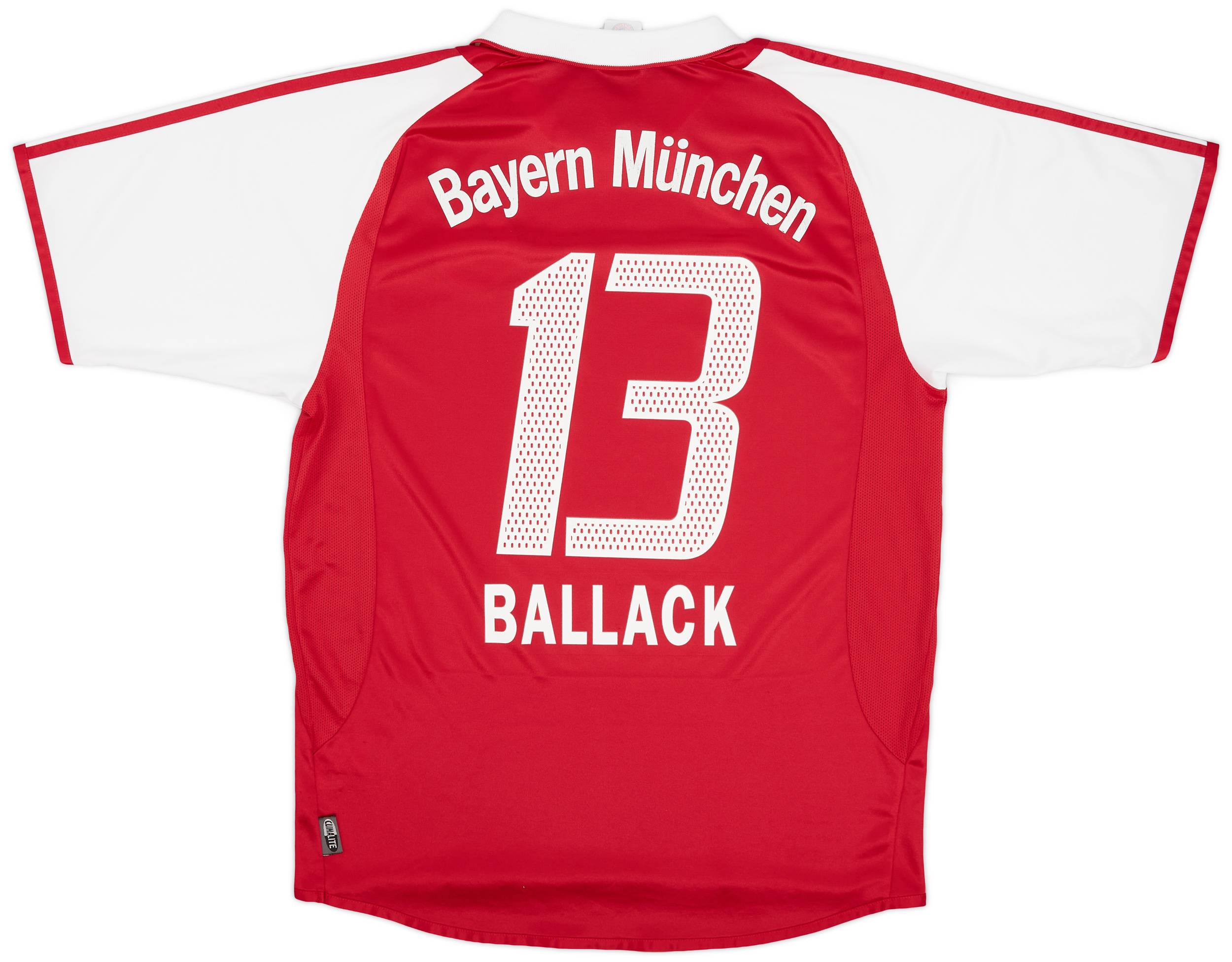 2003-04 Bayern Munich Home Shirt Ballack #13 - 6/10 - (M)