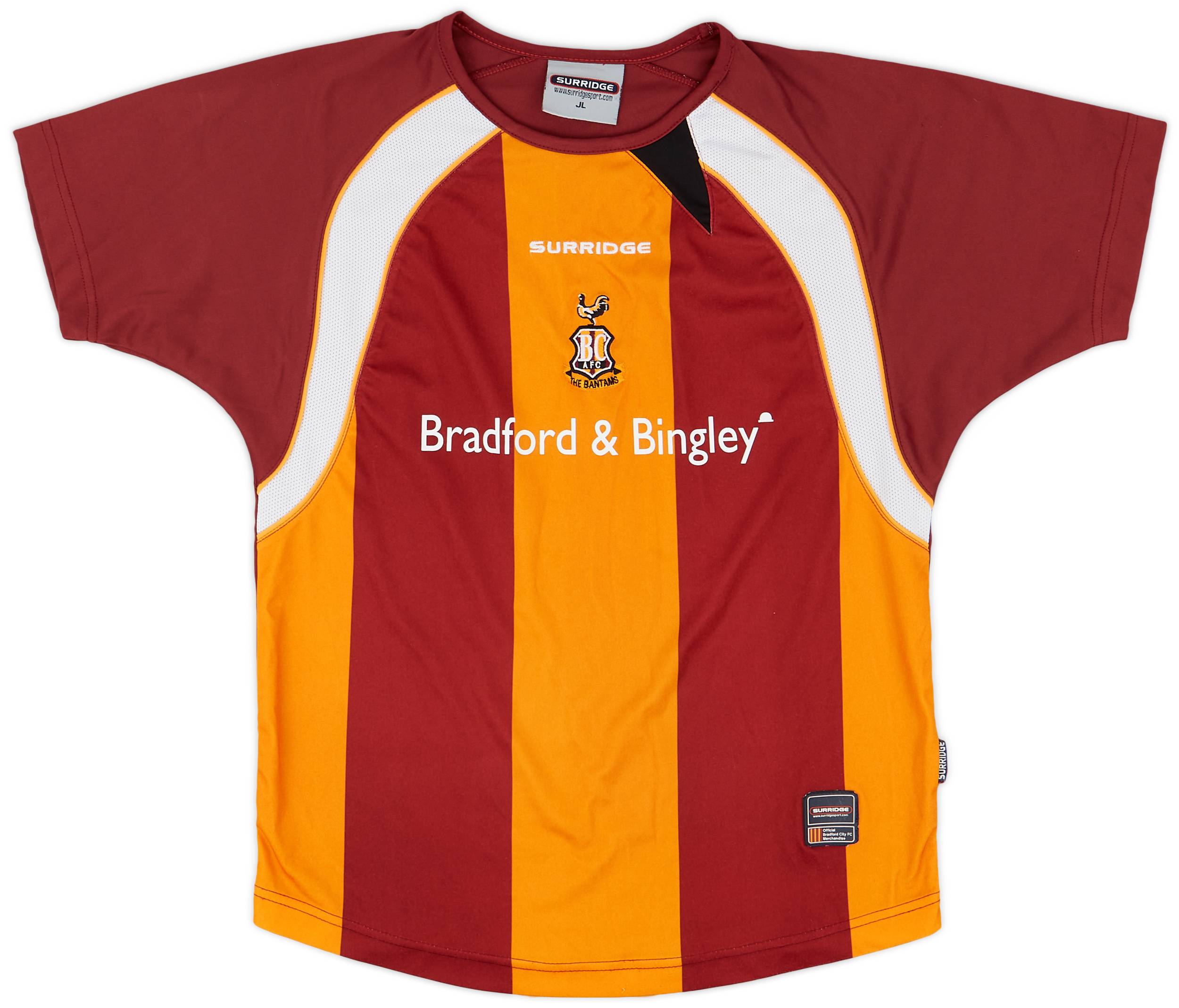2006-07 Bradford City Home Shirt - 8/10 - (L.Boys)
