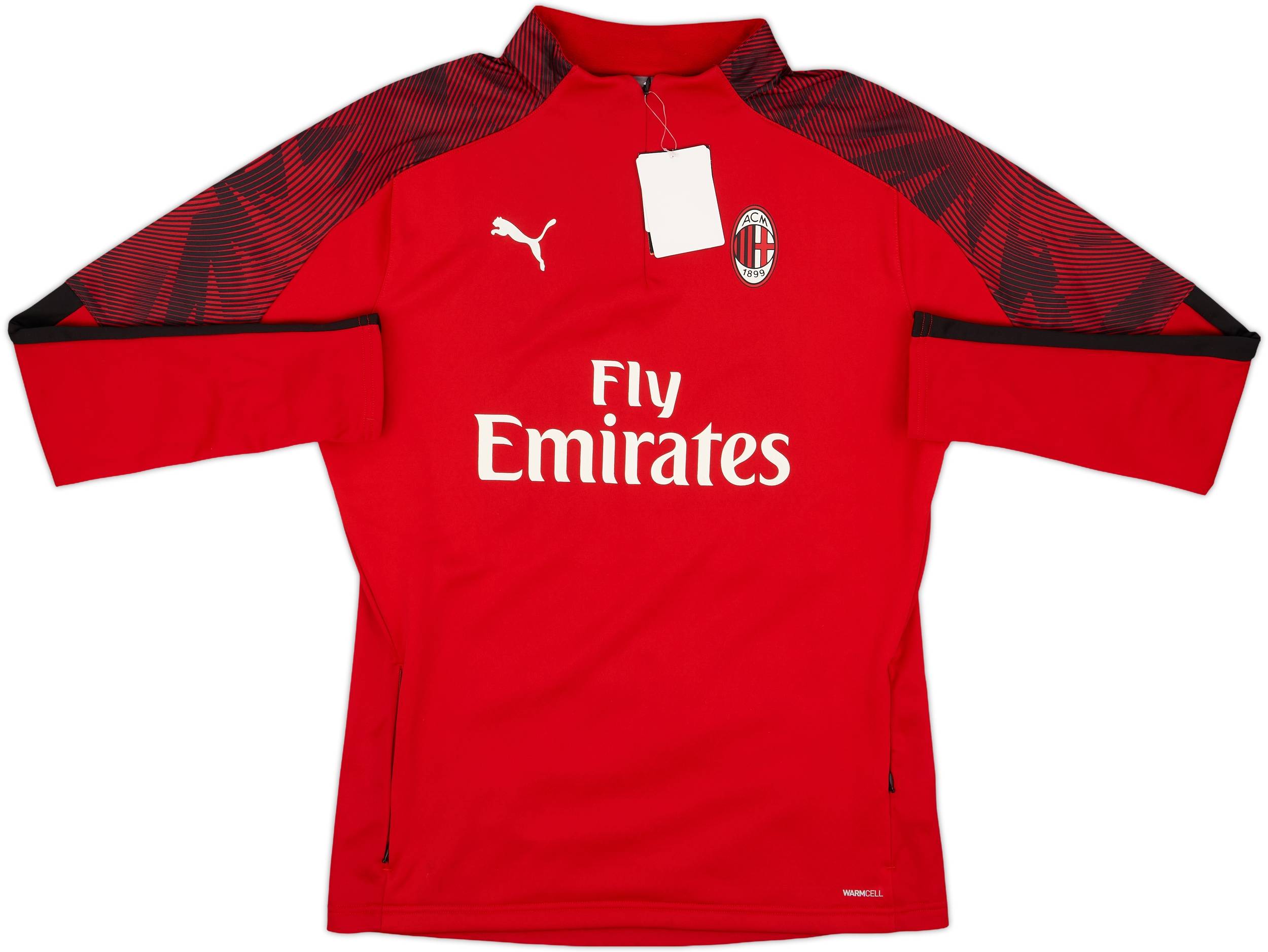 2019-20 AC Milan Puma 1/4 Zip Drill Top (L)