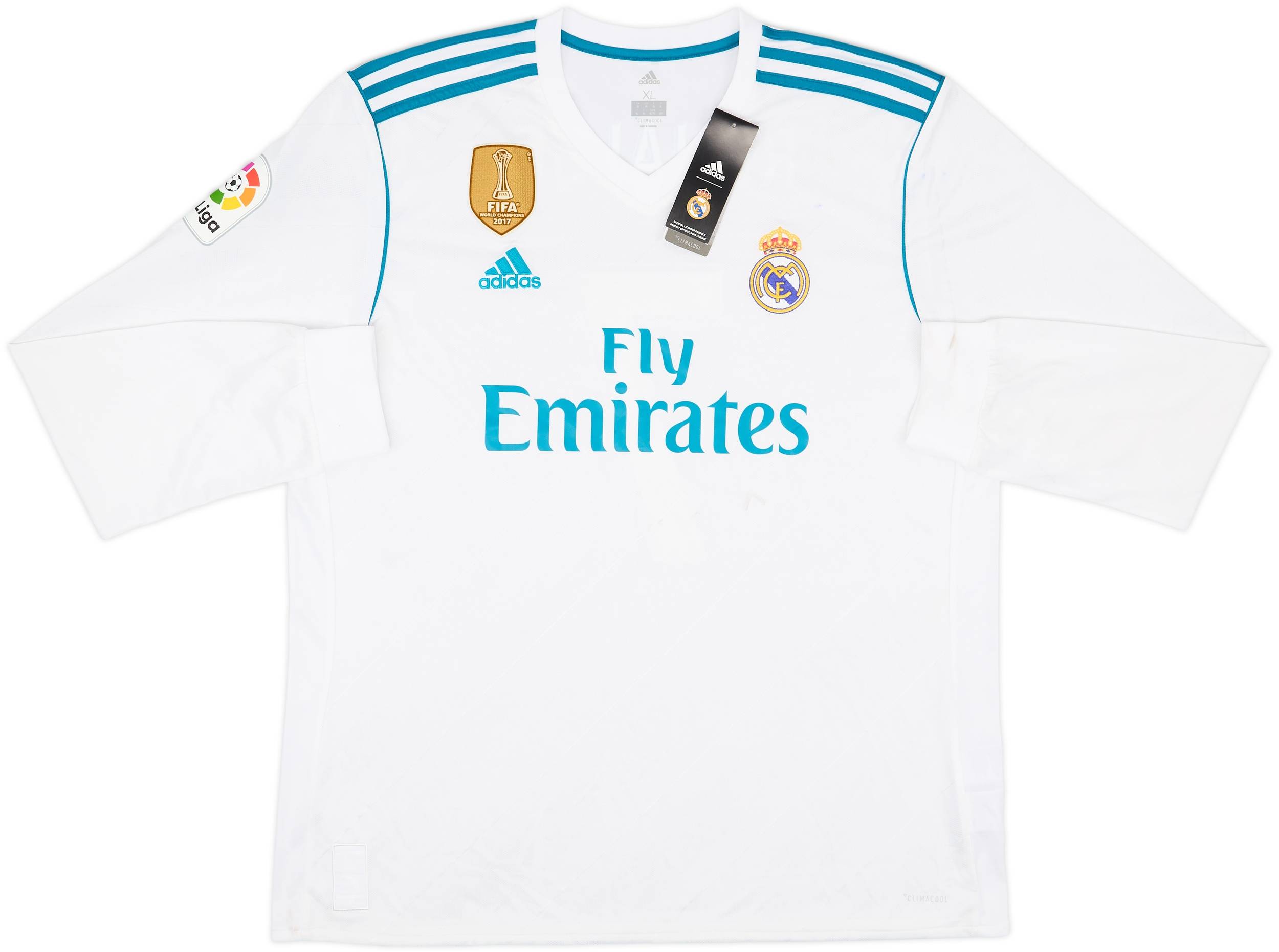 ウェア REAL MADRID - 2017/2018 (Home) REAL MADRID 2017 2018 HOME FOOTBALL SHIRT SOCCER JERSEY