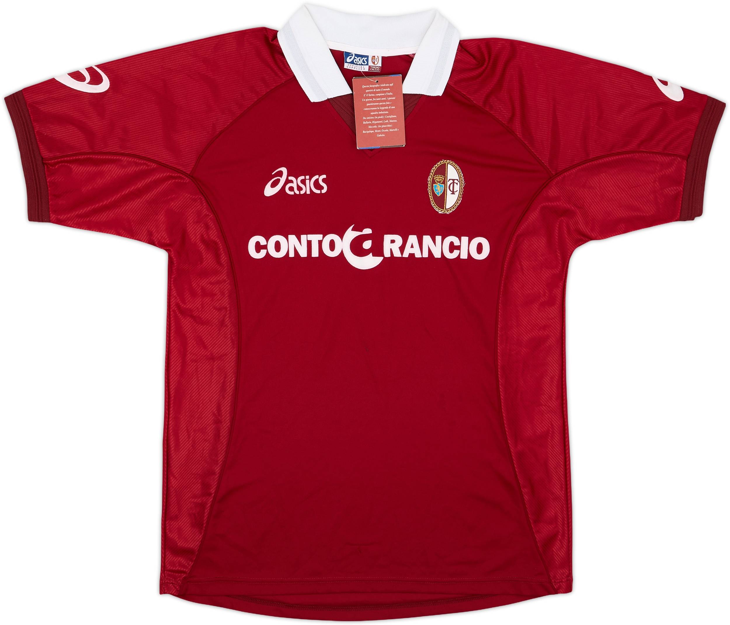 2001-02 Torino Home Shirt (M)