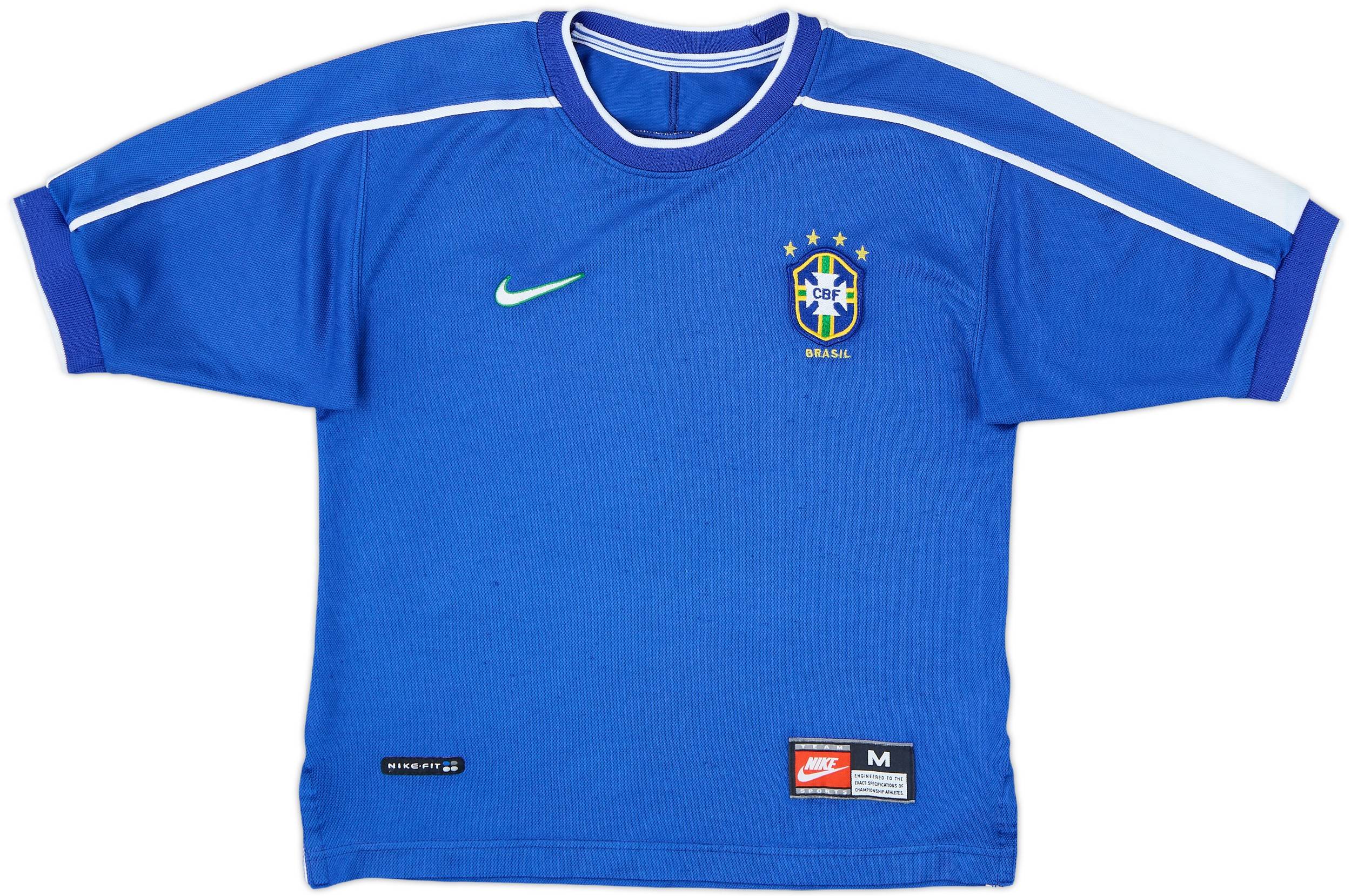 1998-00 Brazil Away Shirt - 8/10 - (M.Boys)