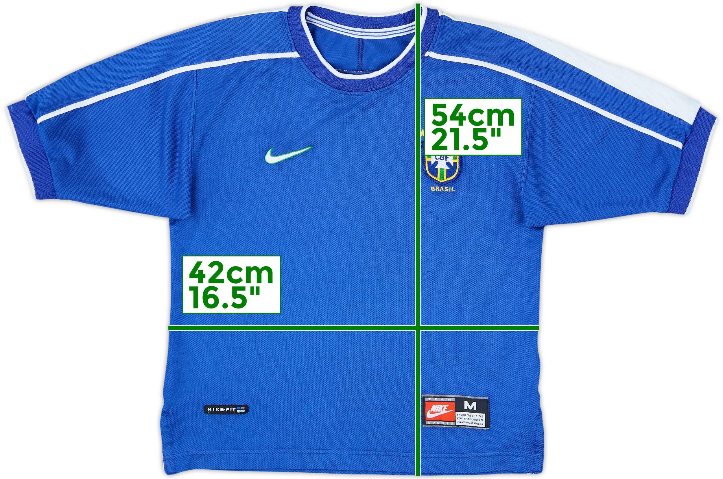 1998-00 Brazil Away Shirt - 8/10 - (M.Boys)