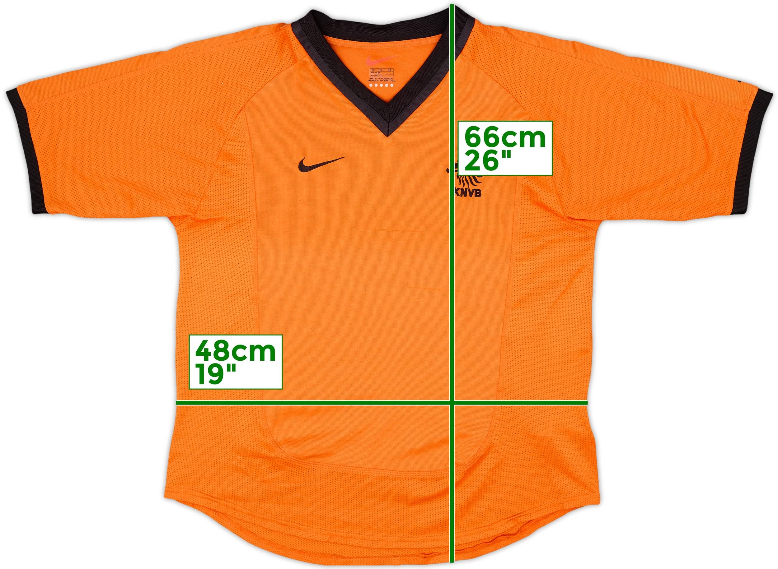 2000-02 Netherlands Home Shirt - 7/10 - (XL.Boys)