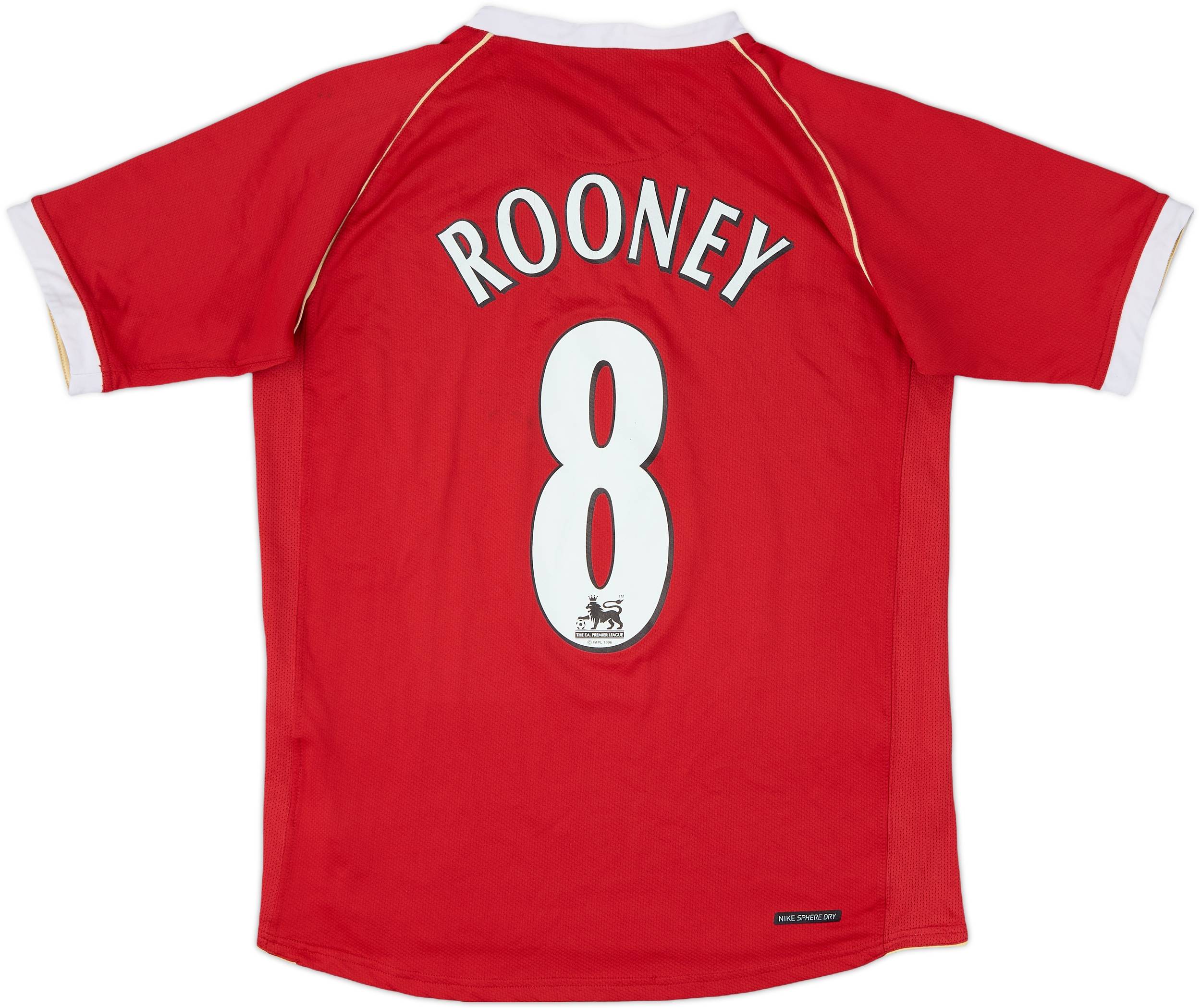 良品Nike Manchester United ルーニー8 半袖XLサイズ