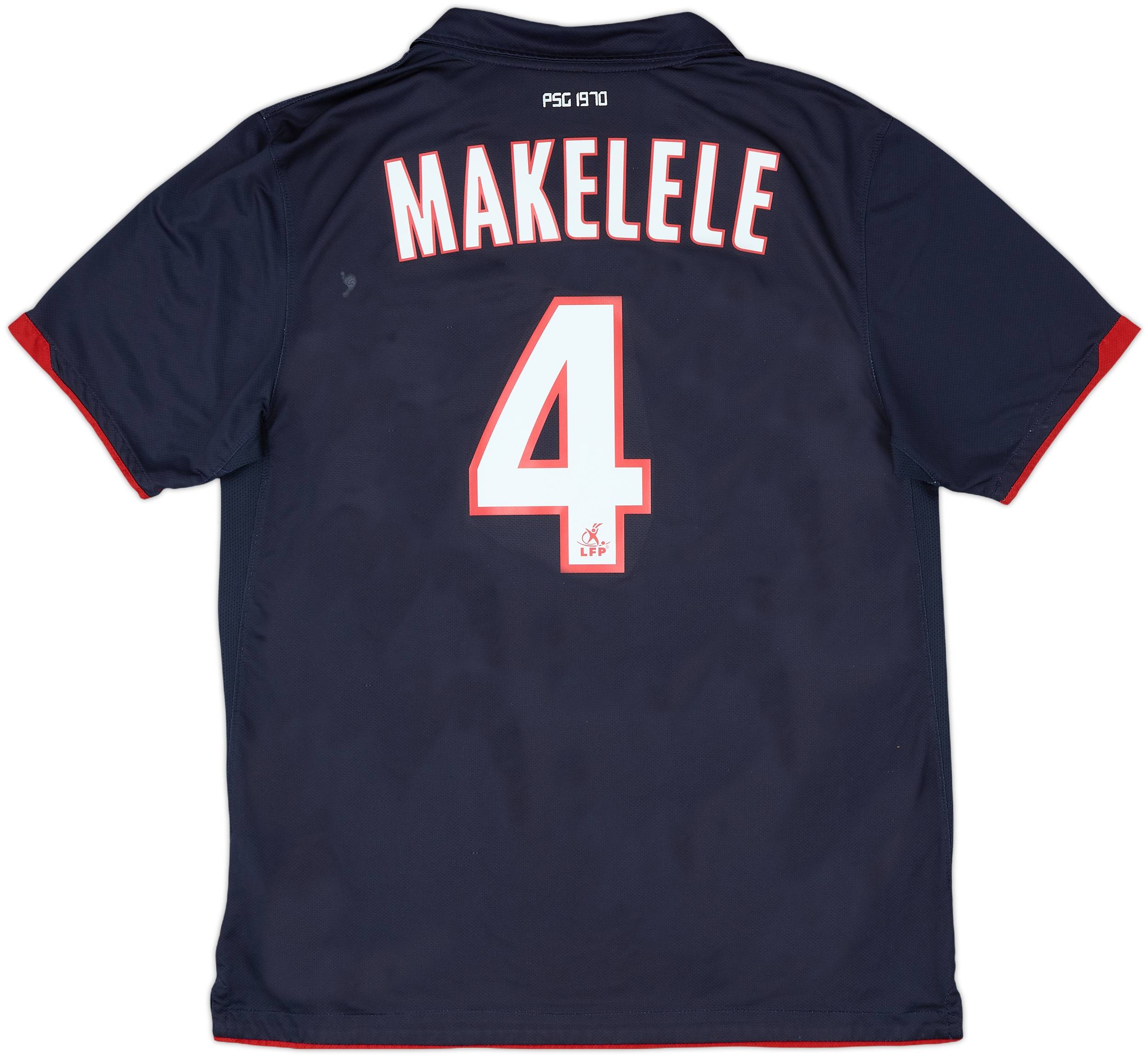 2010-11 Paris Saint-Germain Away Shirt Makelele #4 - 7/10 - (L)