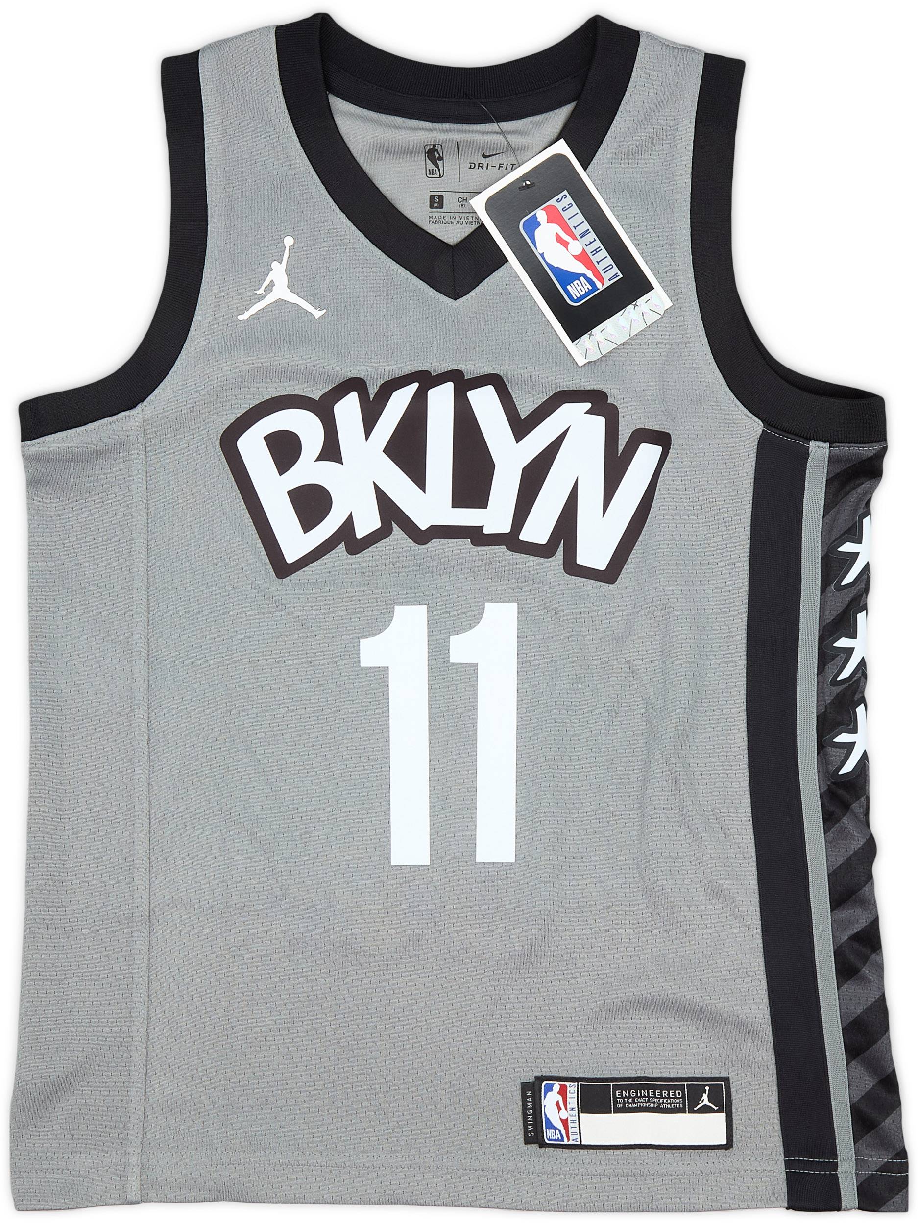 2020 22 Brooklyn Nets Irving 11 Jordan Swingman Alternate Jersey S.Kids