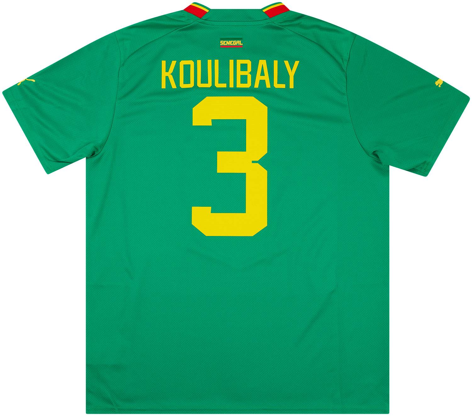 2022-23 Senegal Away Shirt Koulibaly #3