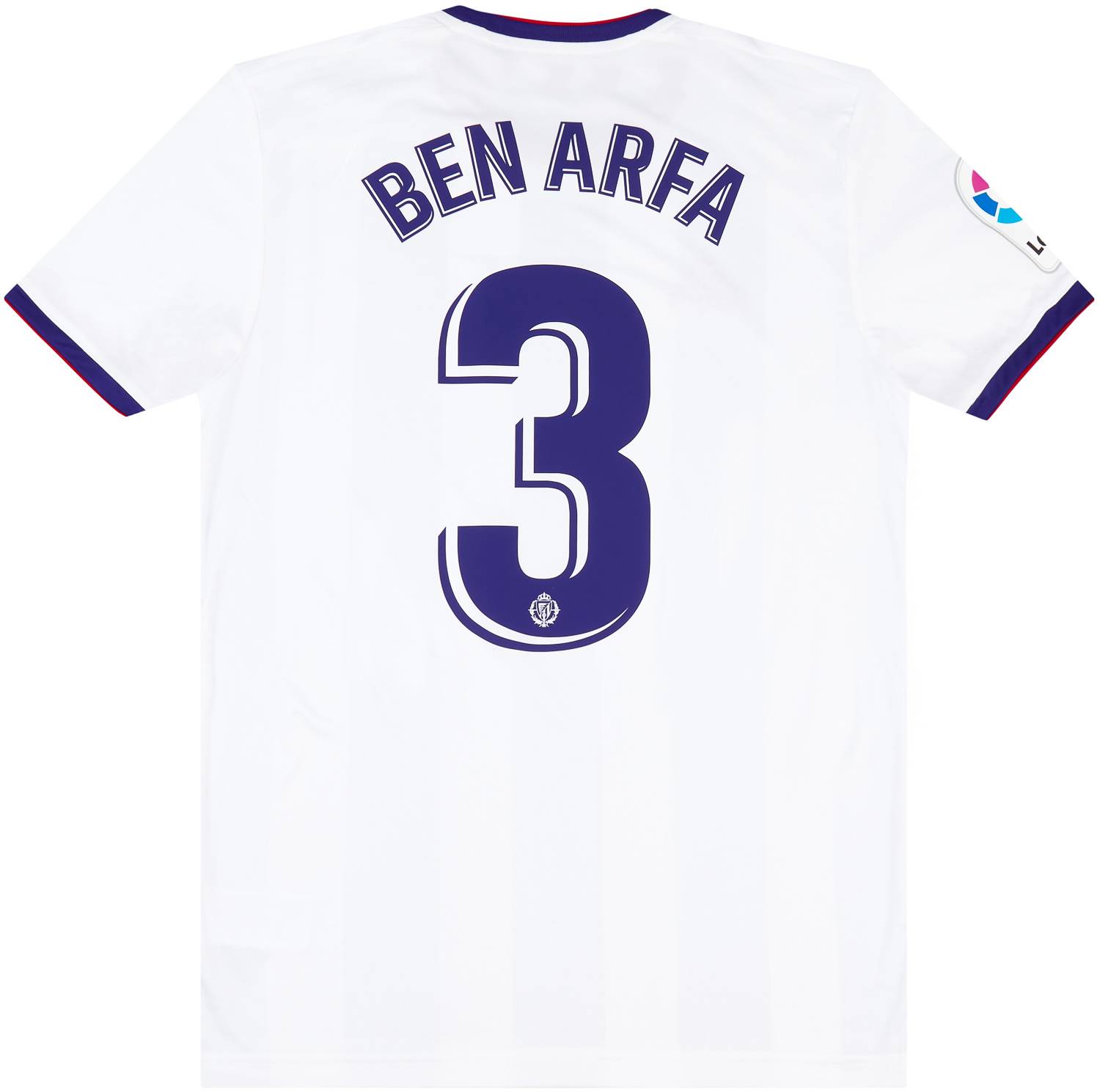 2019-20 Real Valladolid Home Shirt Ben Arfa #3 S