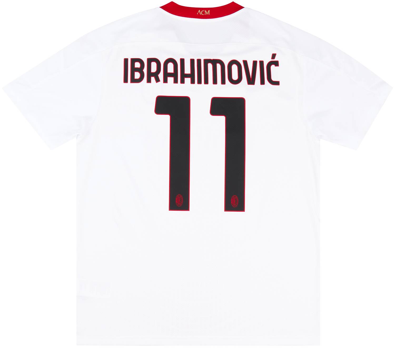 2020-21 AC Milan Away Shirt Ibrahimović #11
