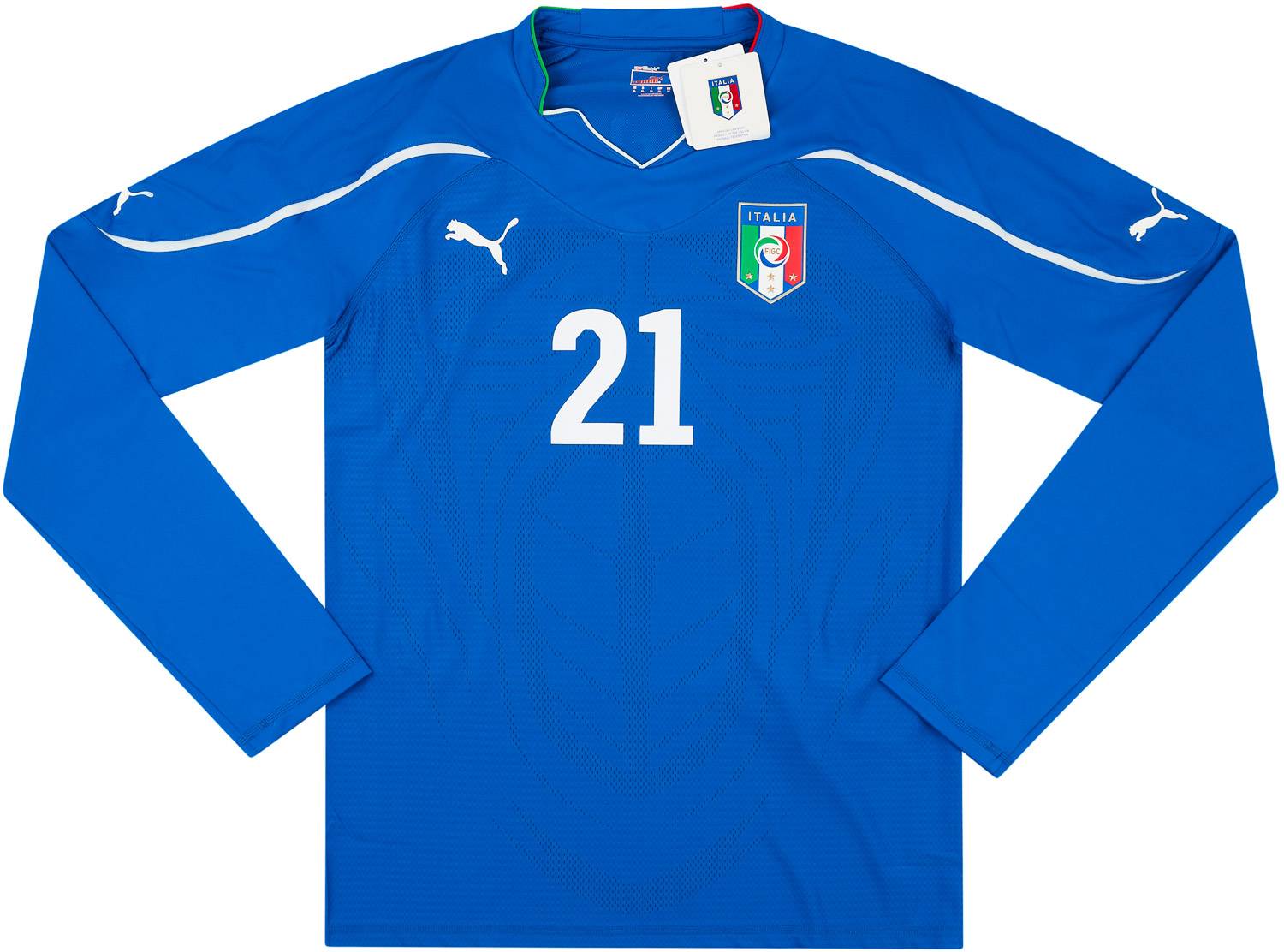 2010-12 Italy Home Shirt Pirlo #21 (3XL)