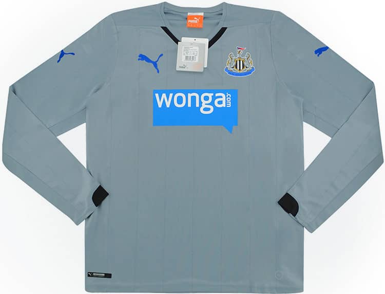 2014-15 Newcastle Away L/S Shirt (KIDS)