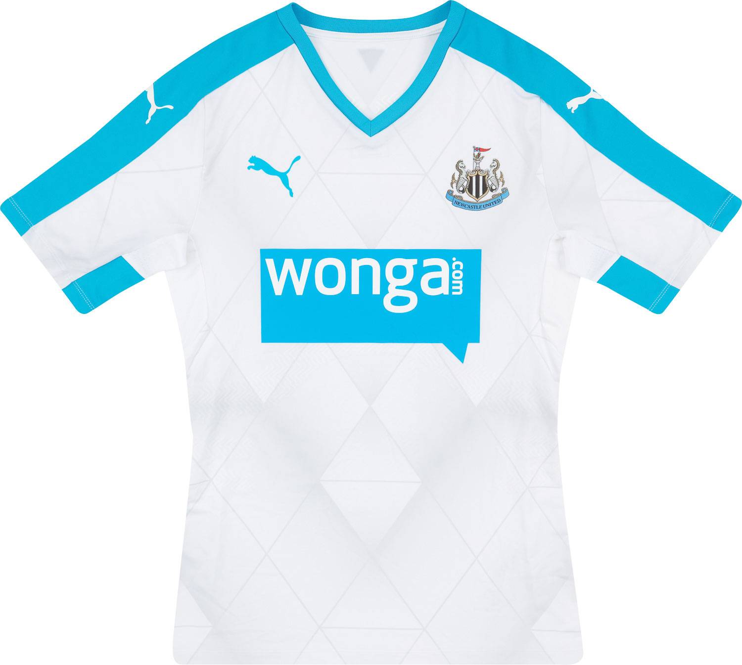 2015-16 Newcastle Player Issue Away Shirt #45 (L)