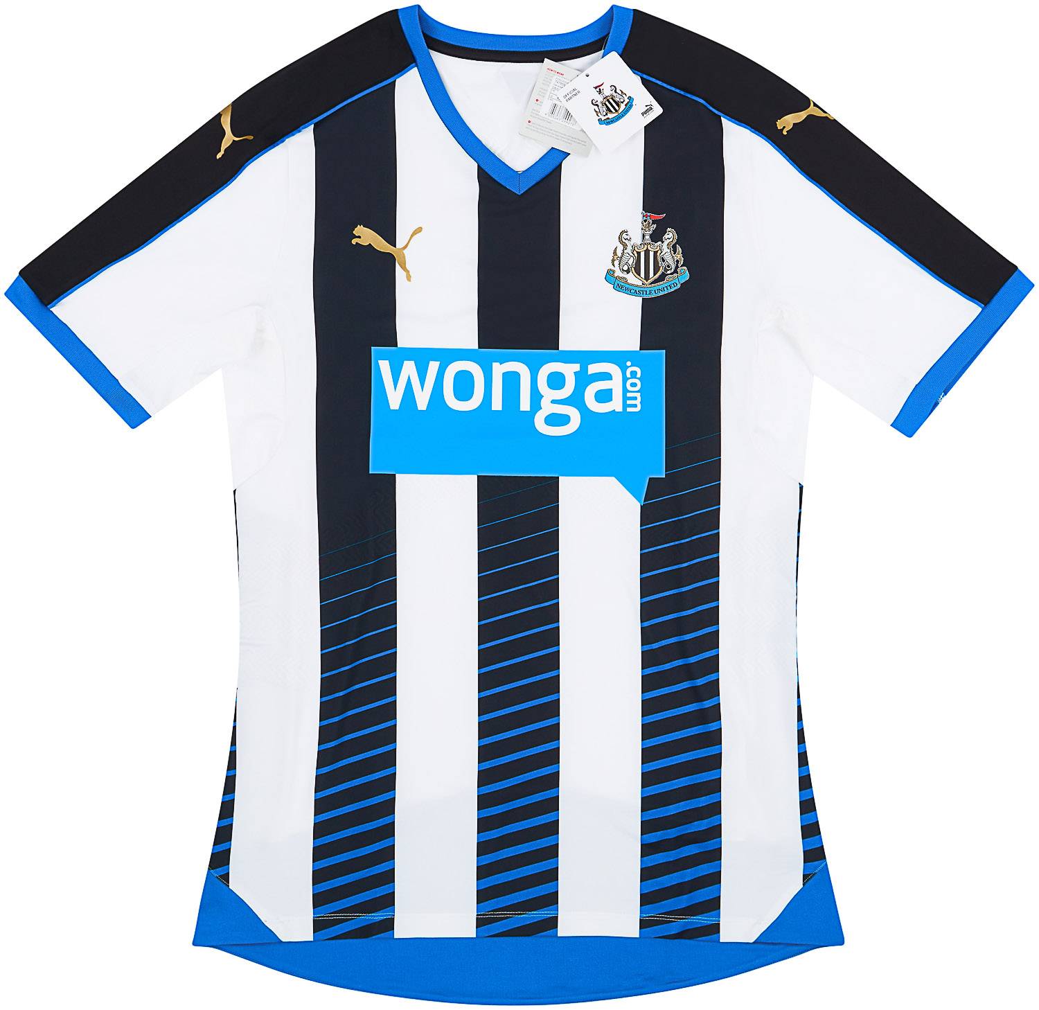 2015-16 Newcastle Player Issue ACTV Fit Home Shirt (XL)