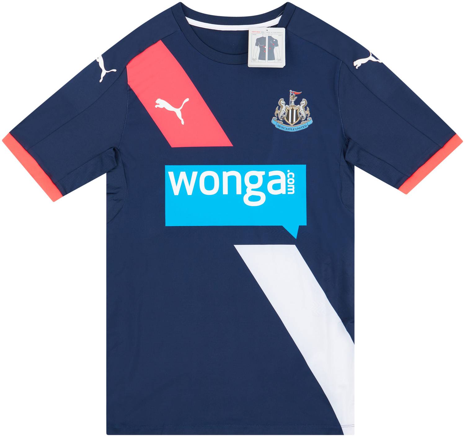 2015-16 Newcastle Player Issue ACTV Fit Third Shirt